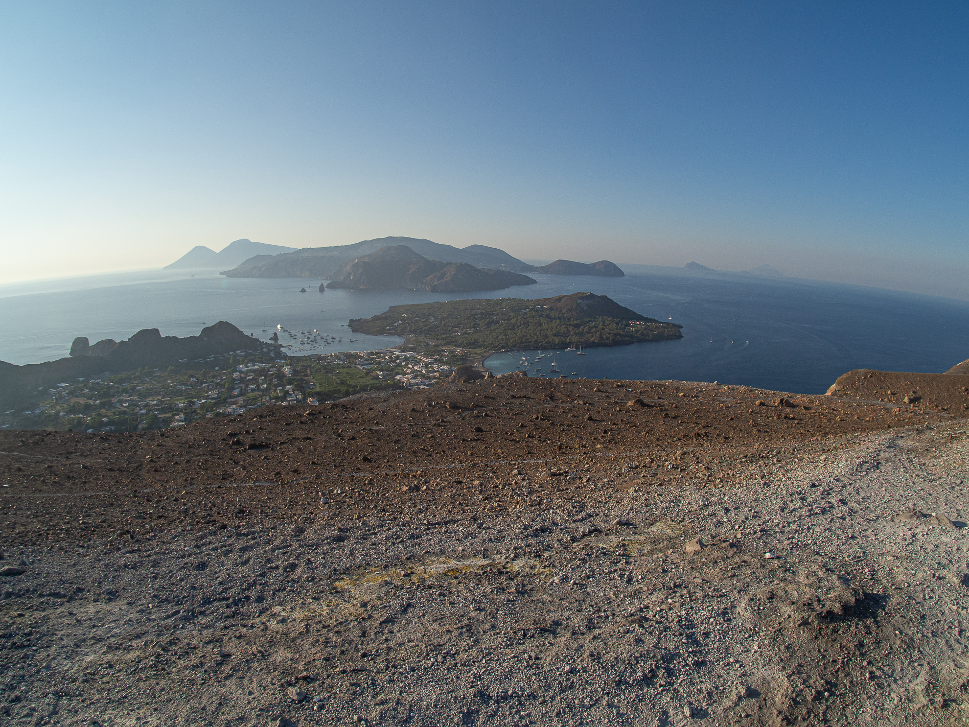 From the crater of Vulcan