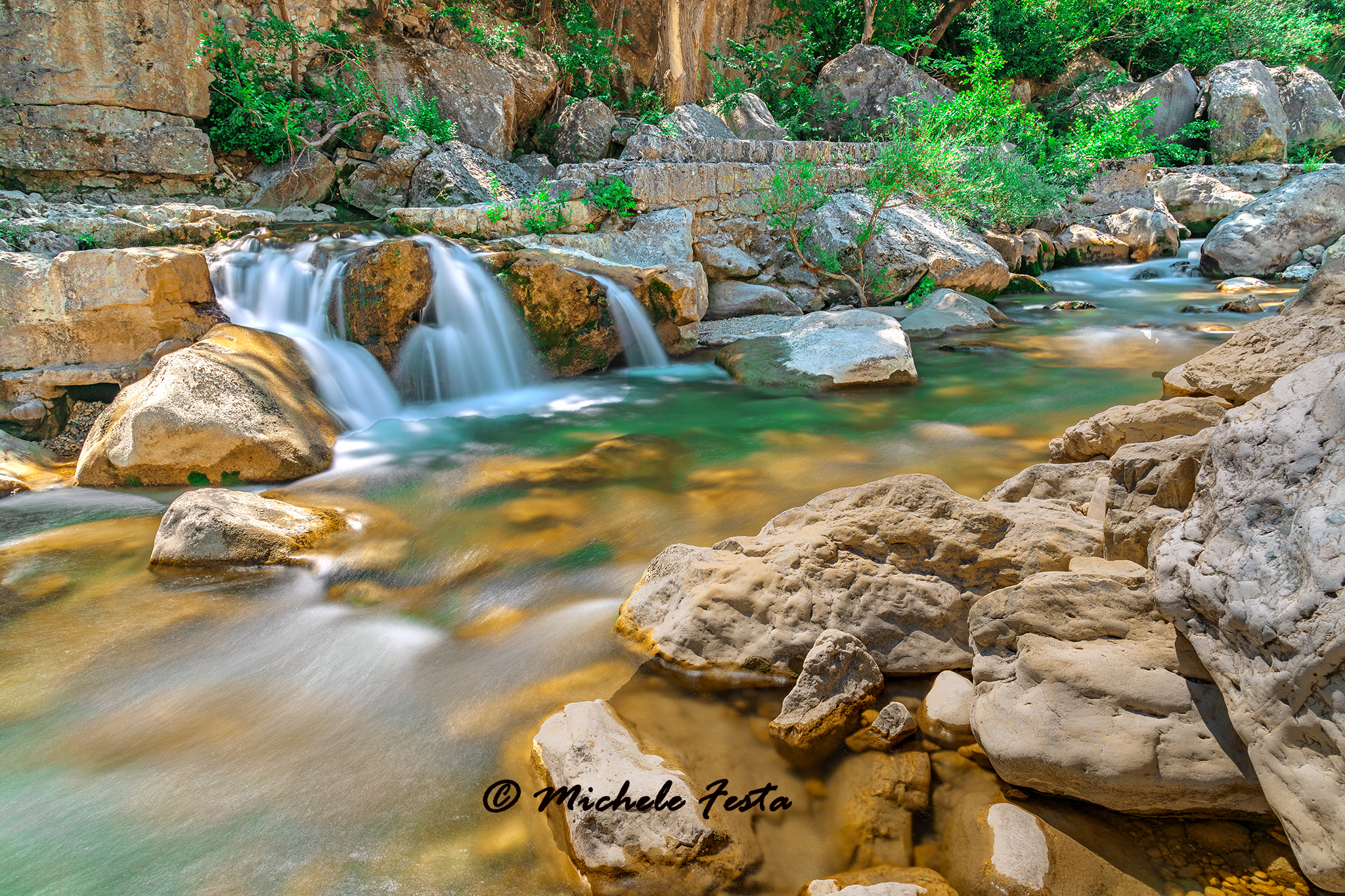 The wonders of the Sangro River