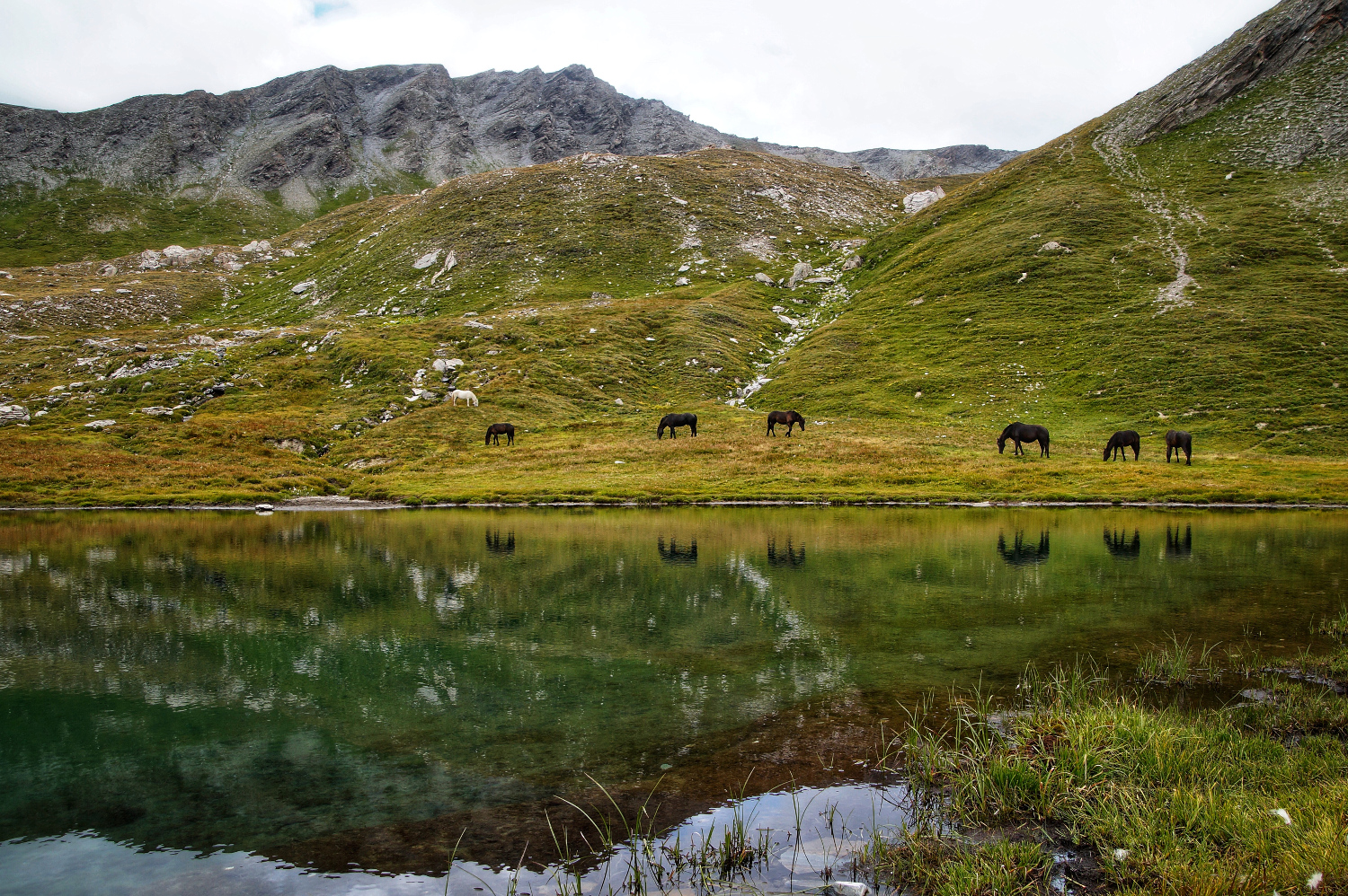 Riflessioni al Lago del Pic d'Asti