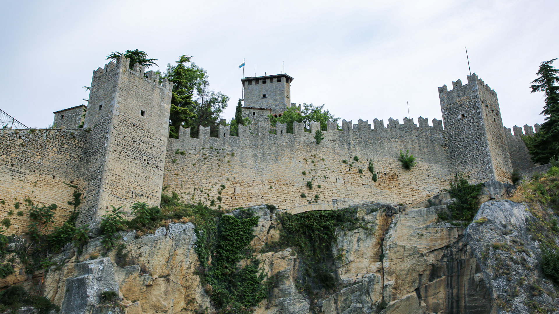 The Two Rocky Towers