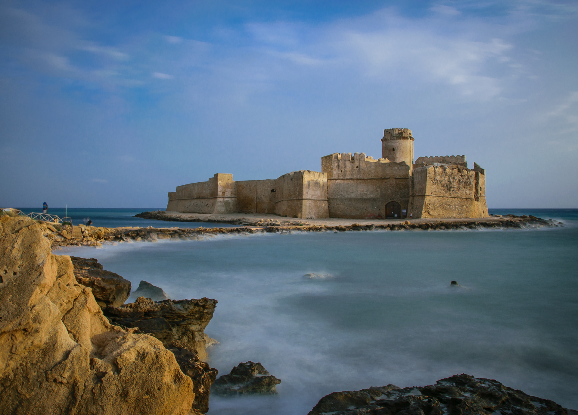 The Castella Island of Caporizzuto