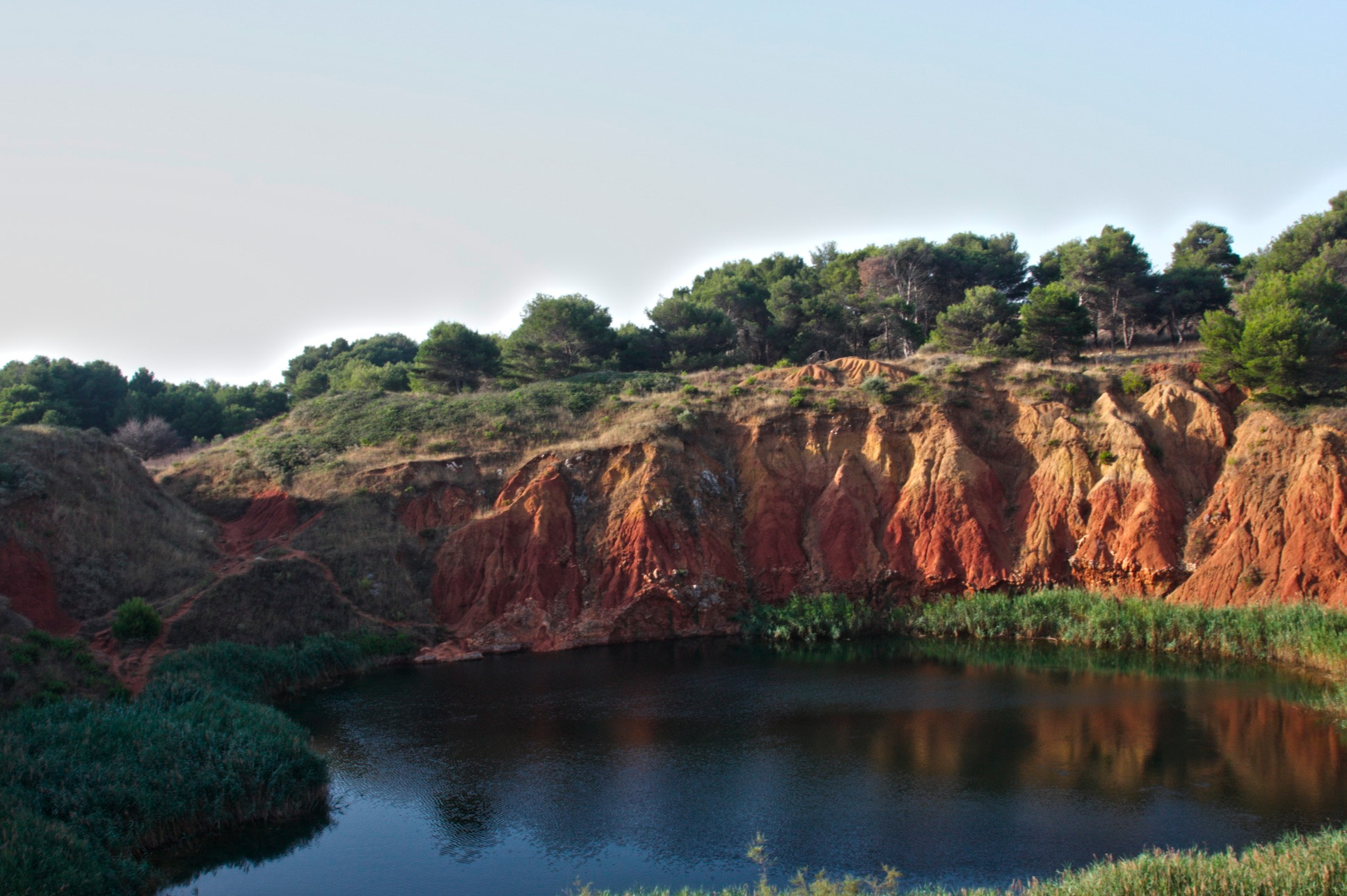bauxite quarry