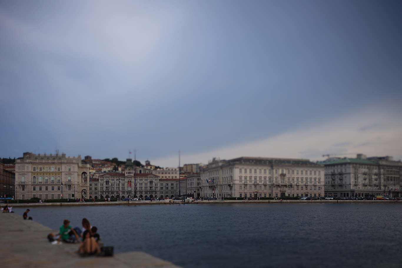Trieste one summer evening