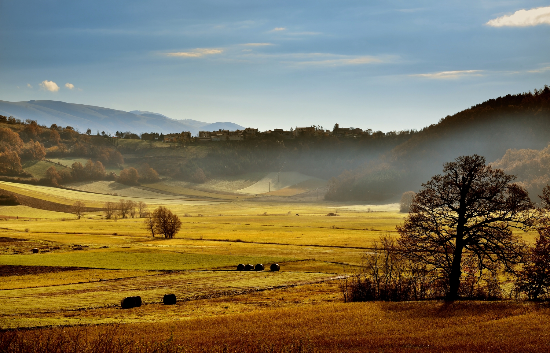 Vista di Forcatura da Arvello