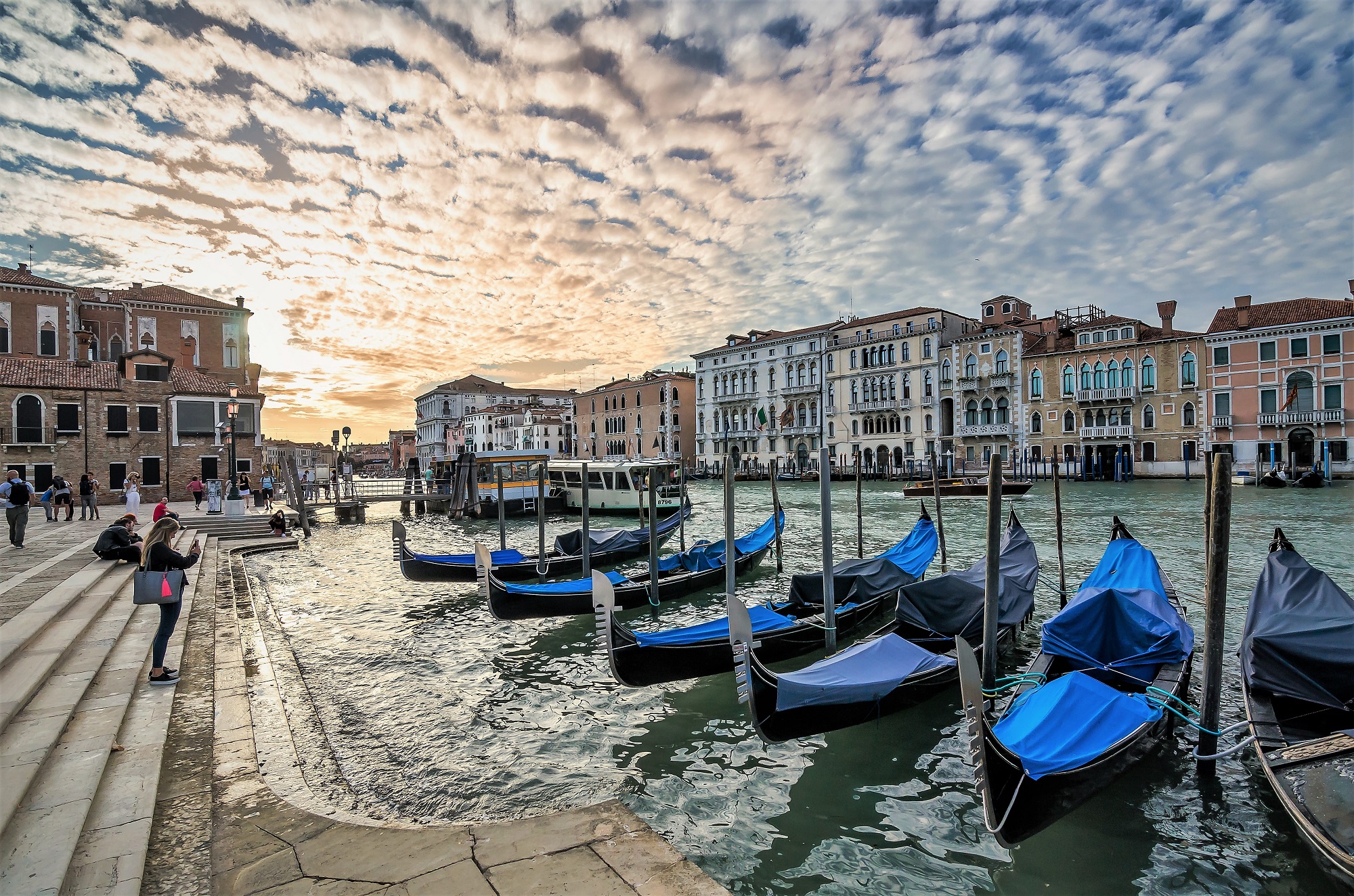 Tramonto sul Canal Grande