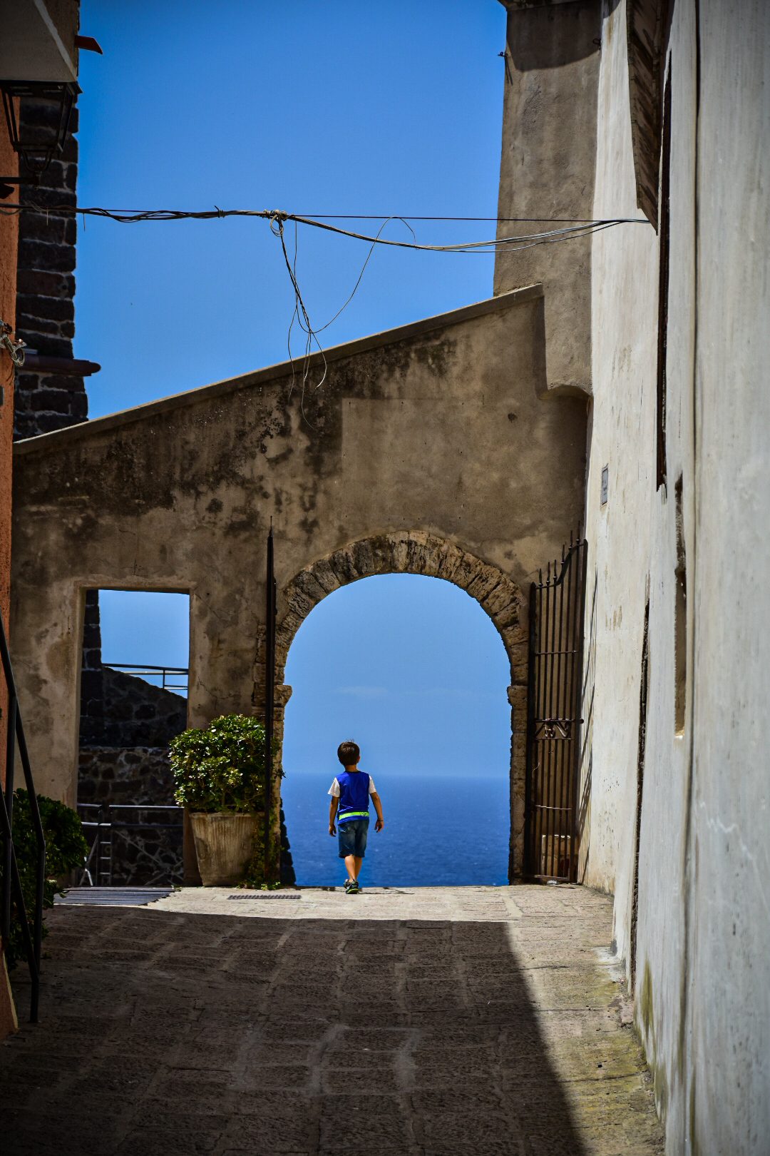 Uno sguardo al all'infinito