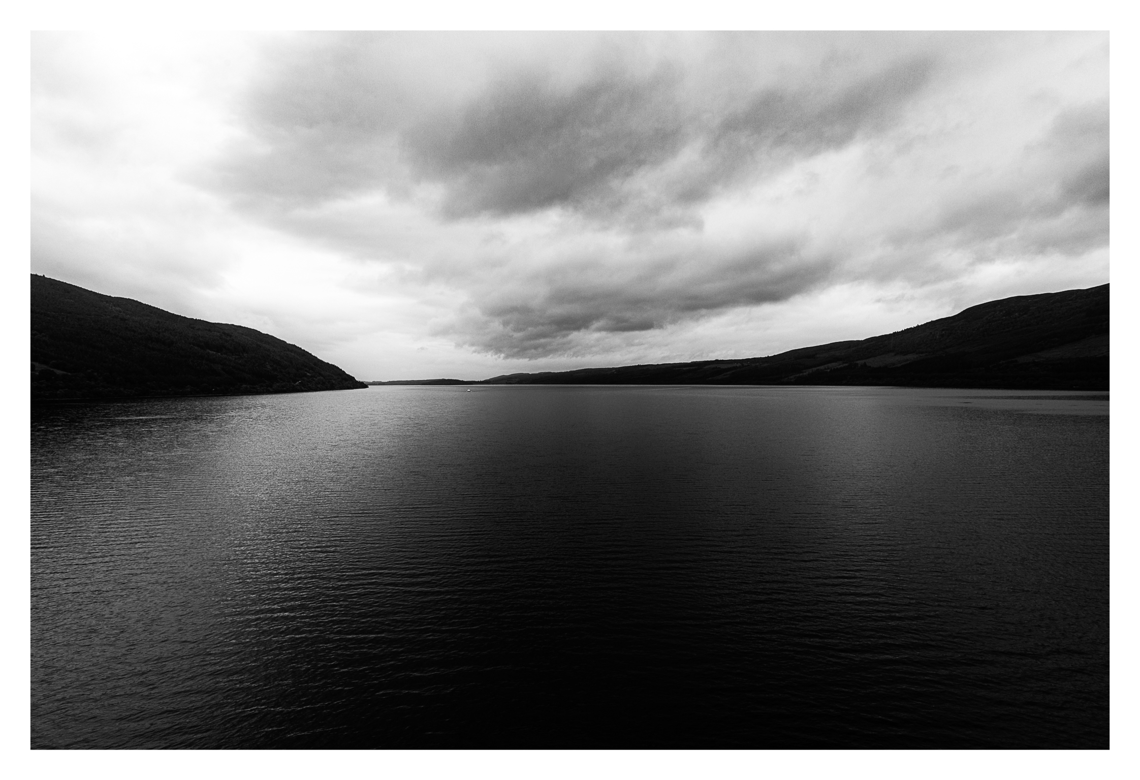 Black water of the Lochness