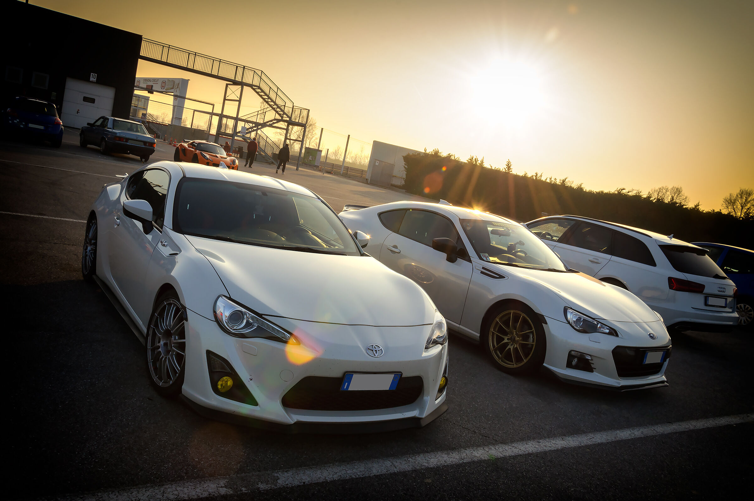 GT86 sunset