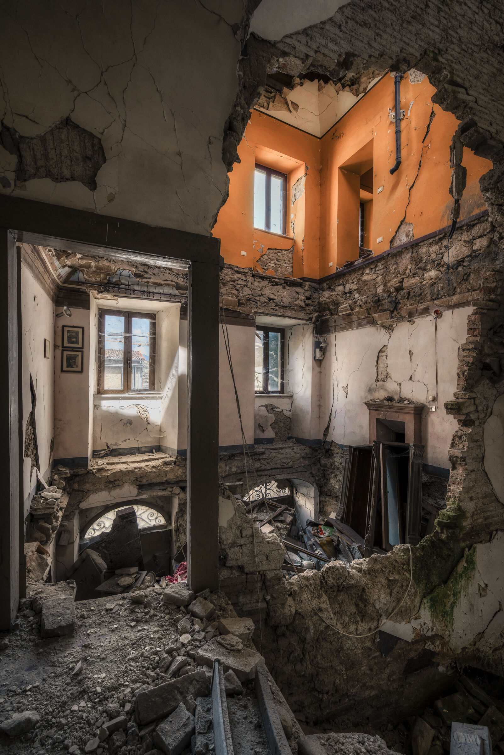 Second floor - announced tragedy