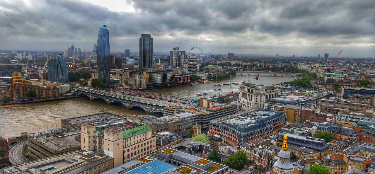 From top of St. Paul's cathedral
