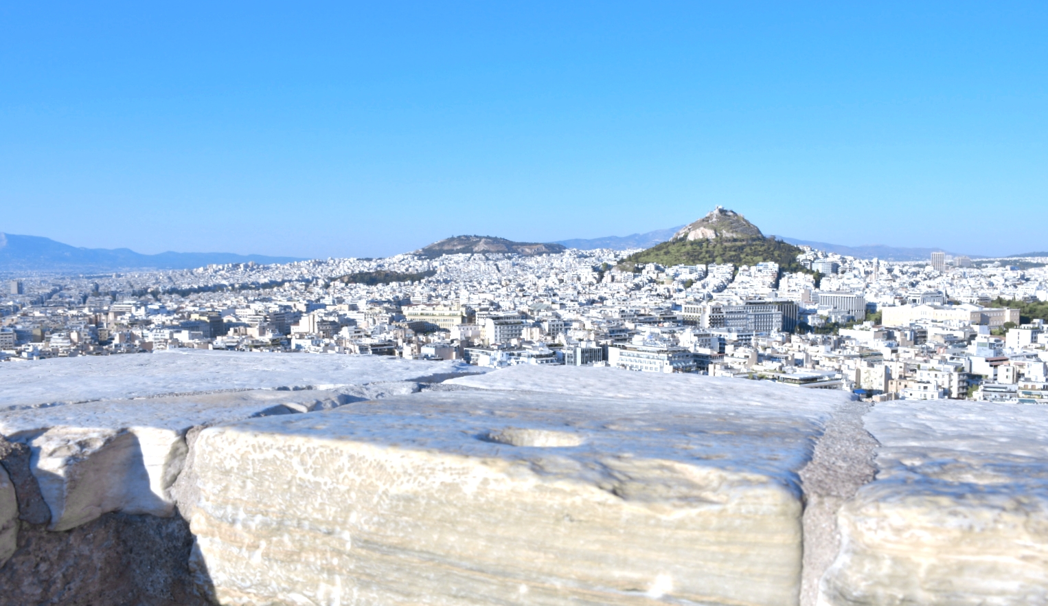 View from the acropolis