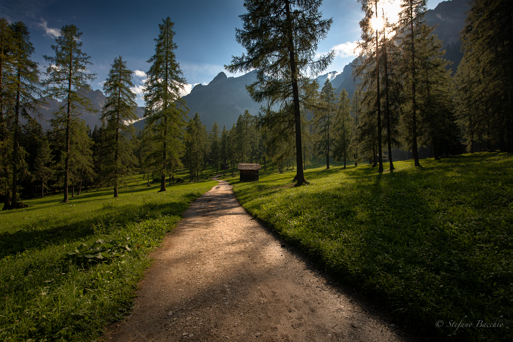 Lights and shadows in Val Fiscalina