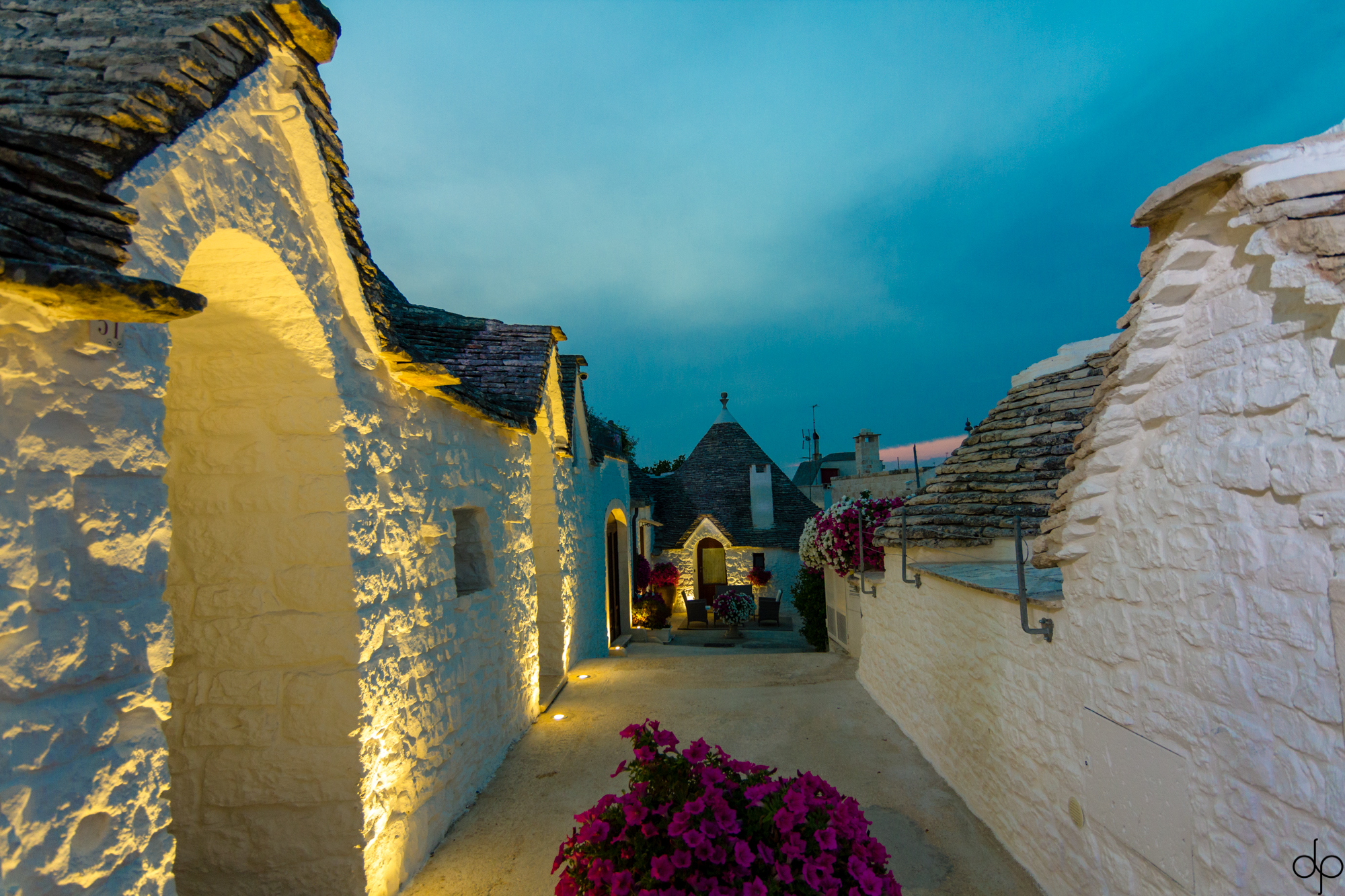 Night views at Alberobello