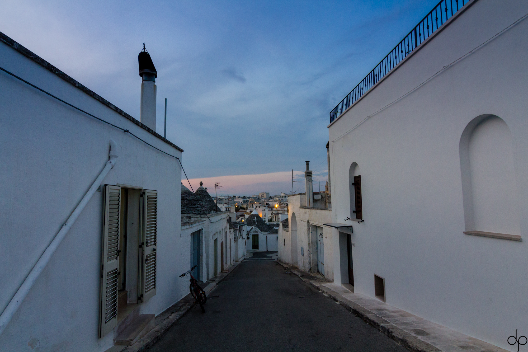 A bike in Alberobello