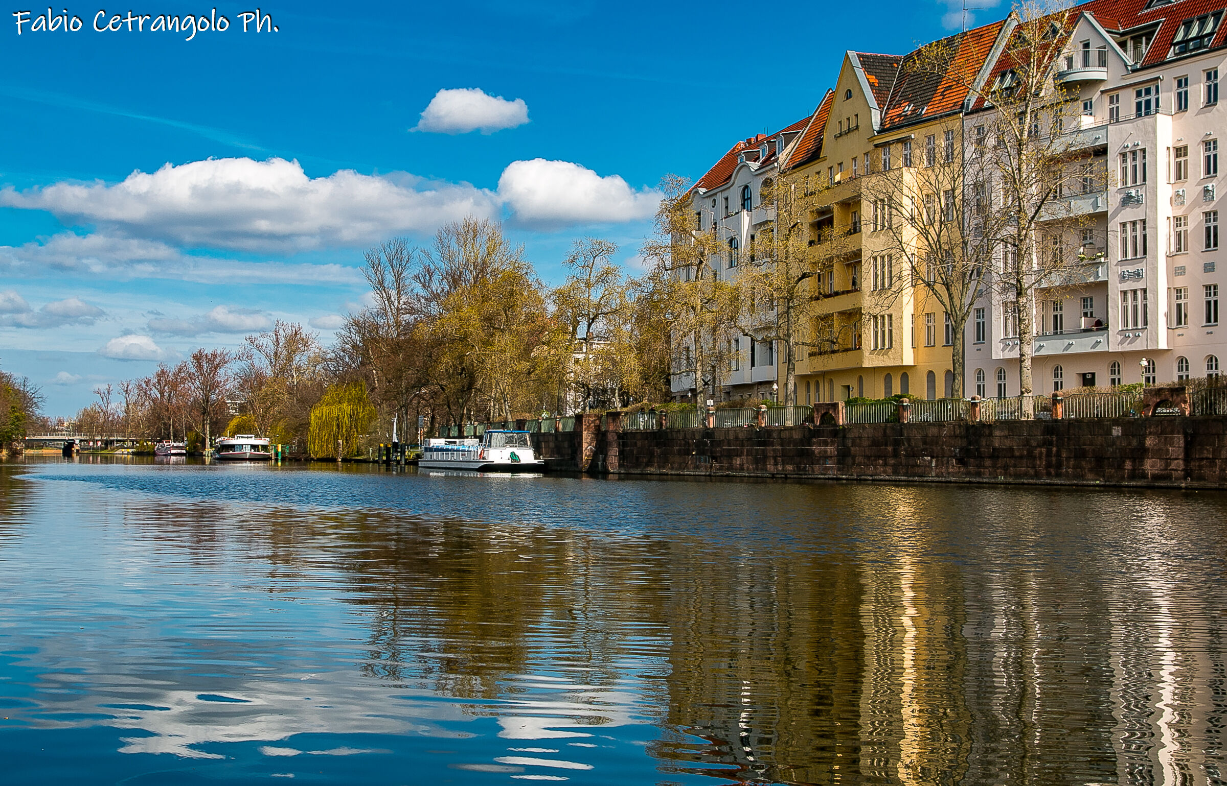 River Spree, Charlottenburg Castle park.