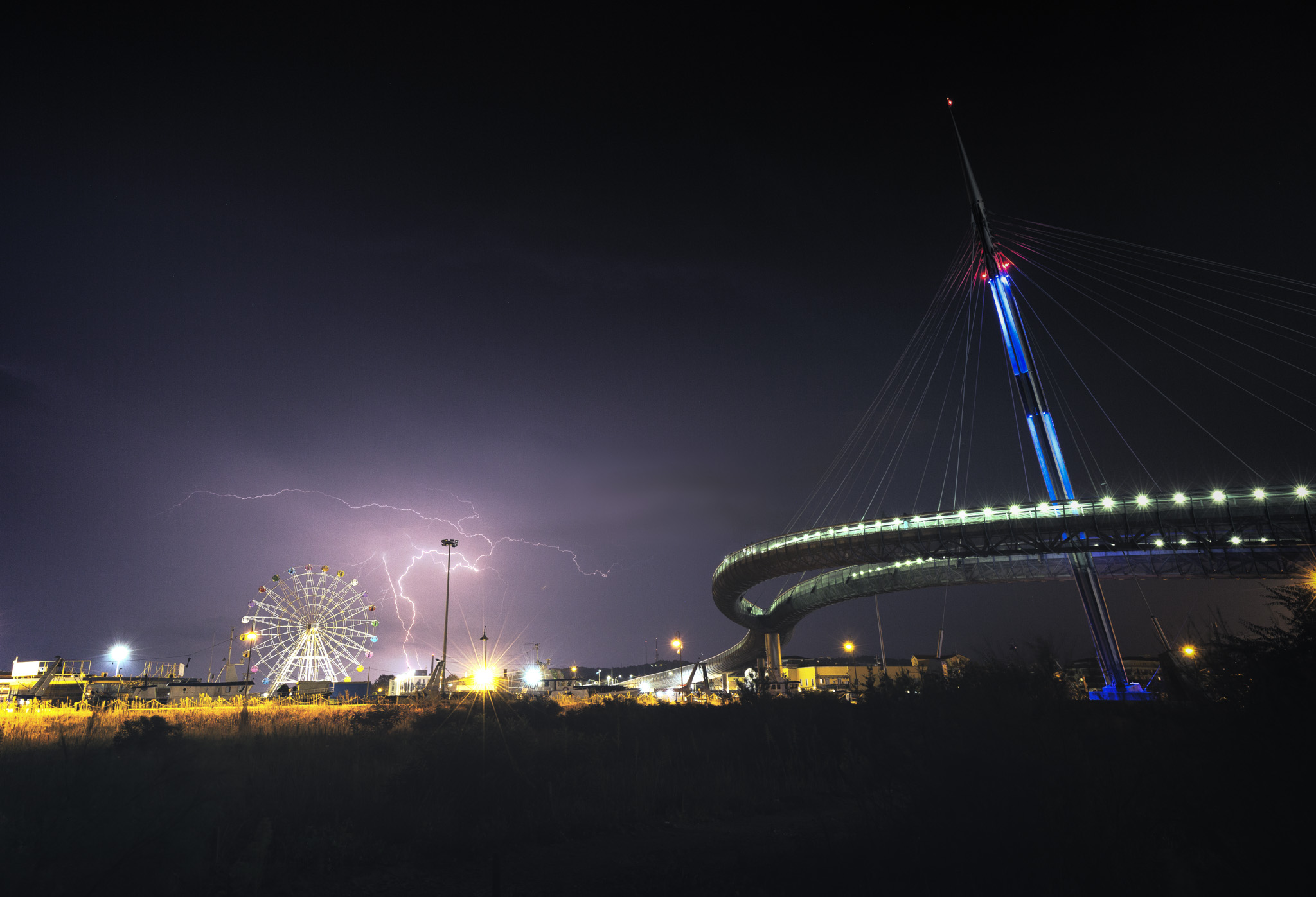 fulmini e saette sul carosello