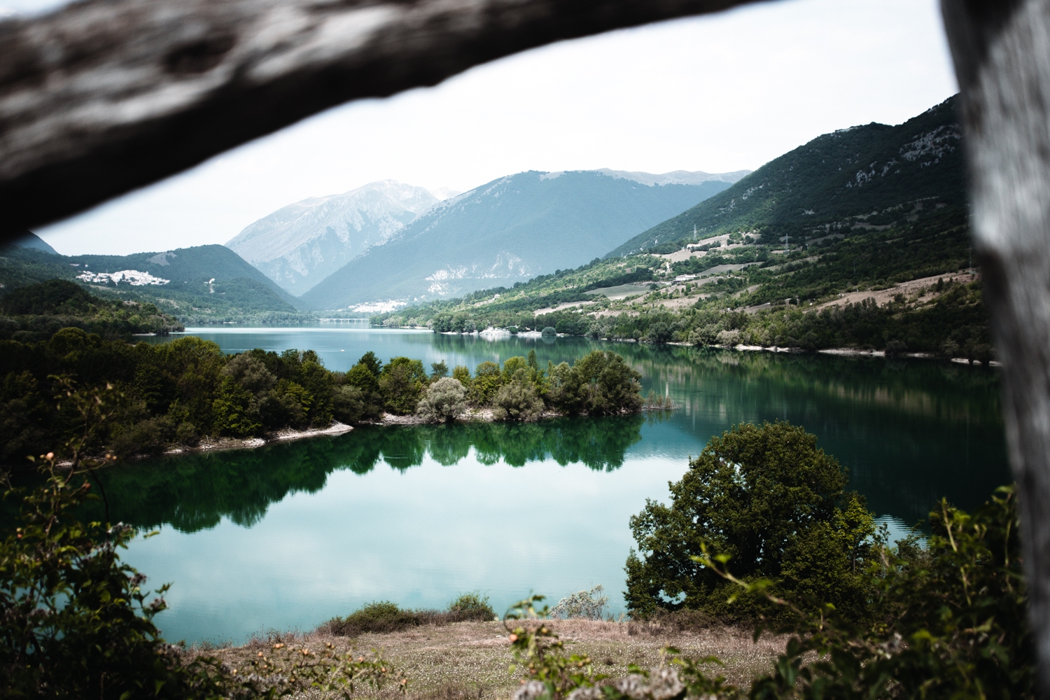 Reflection in Lake Barrea