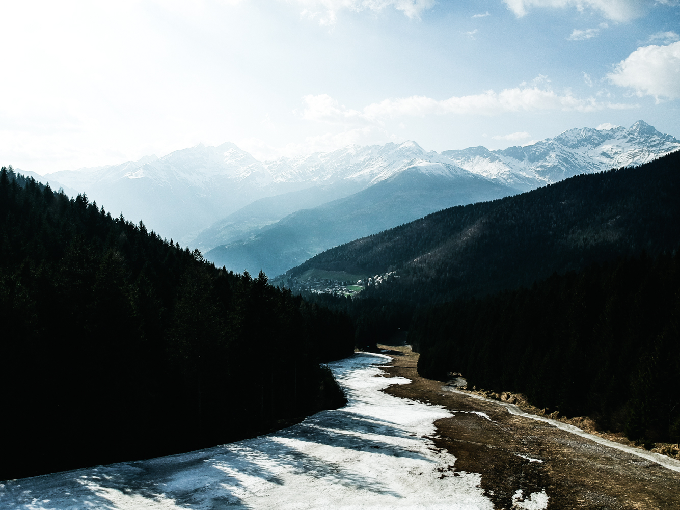 From above it's better