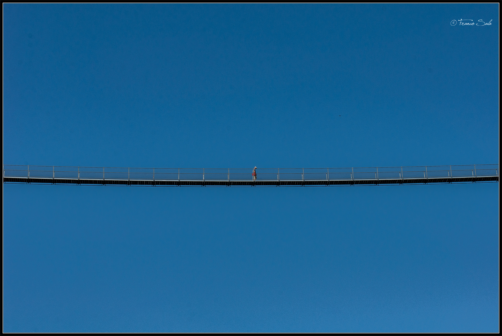 in the blue painted blue...