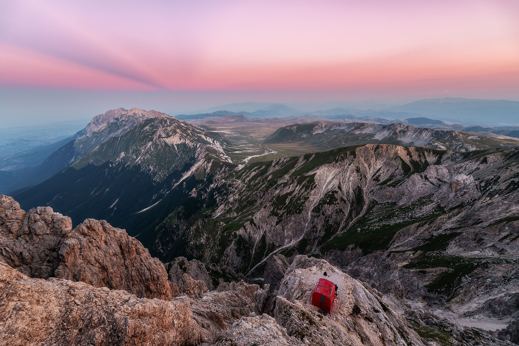 The colors of the Grand Sasso