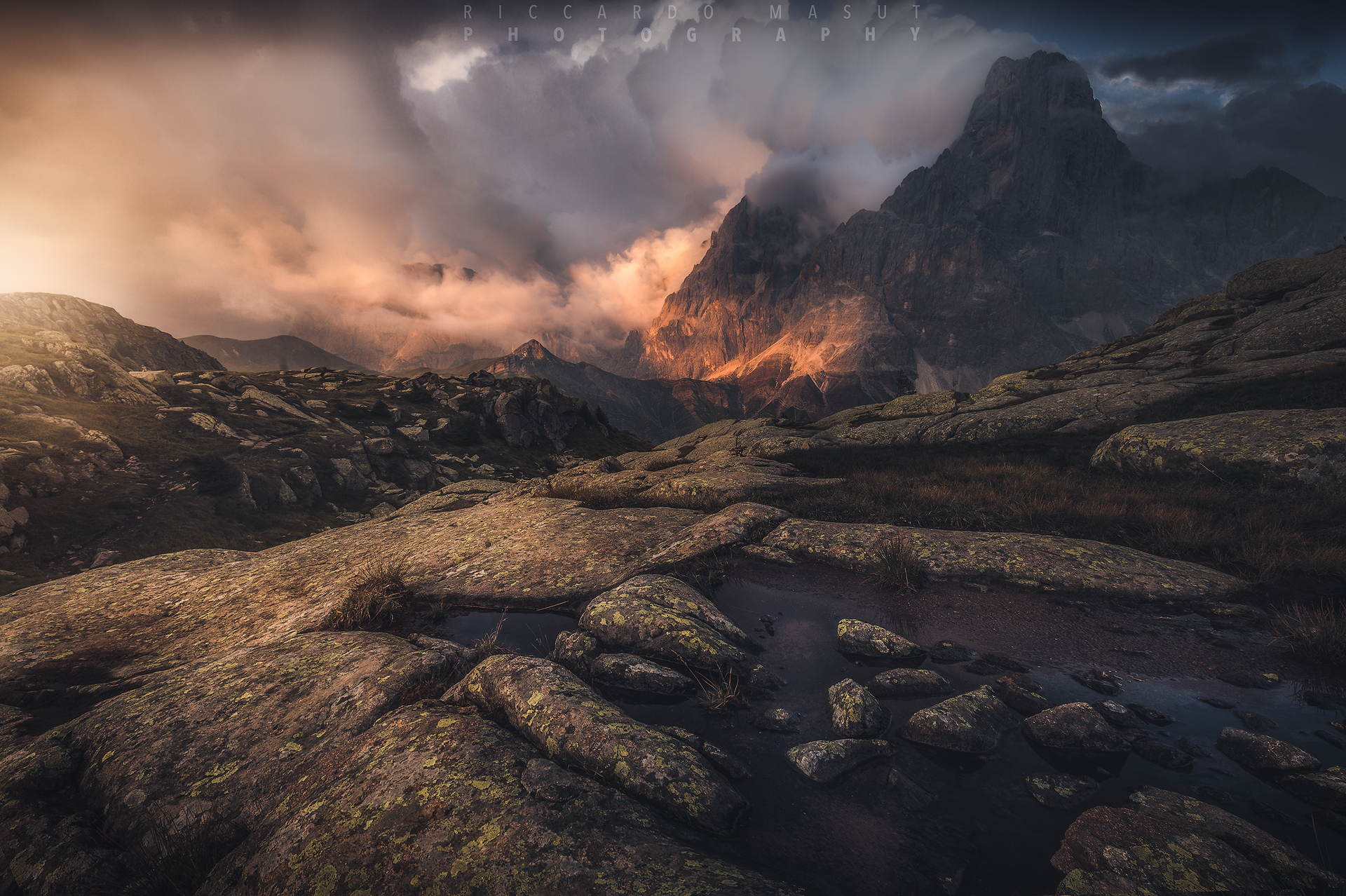 Through the darkness