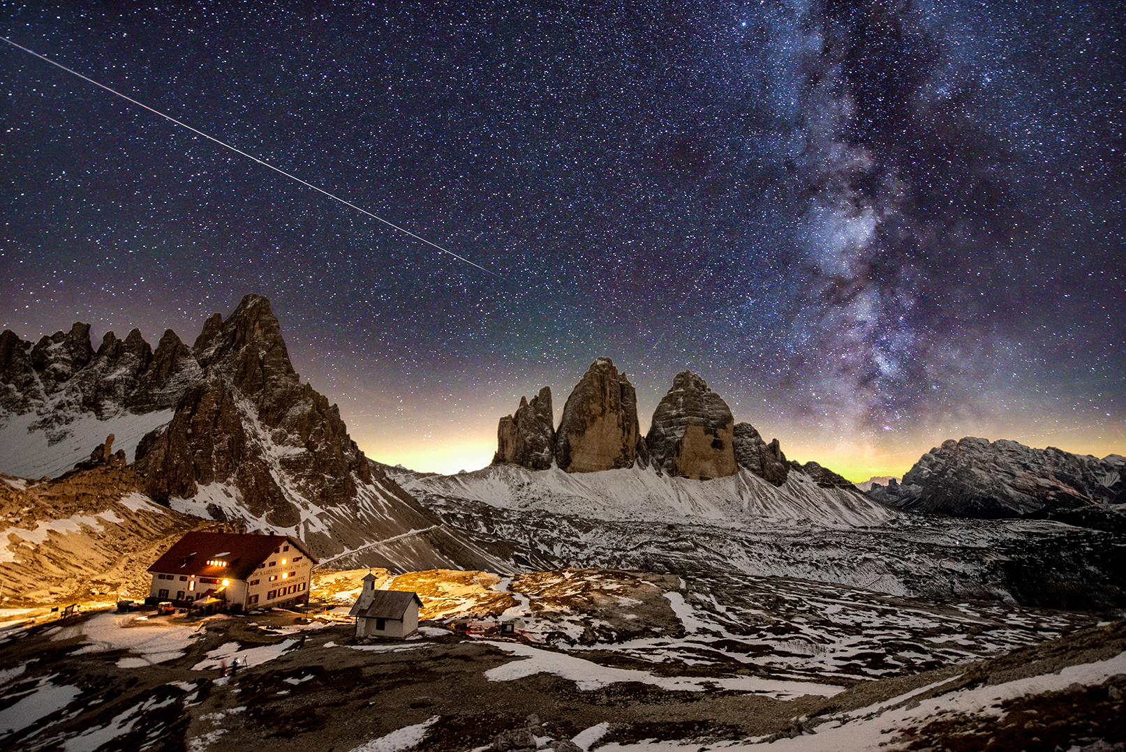 Milky Way Three Peaks