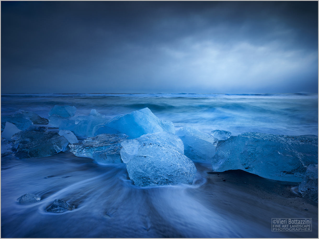 Blue Ice, Islanda