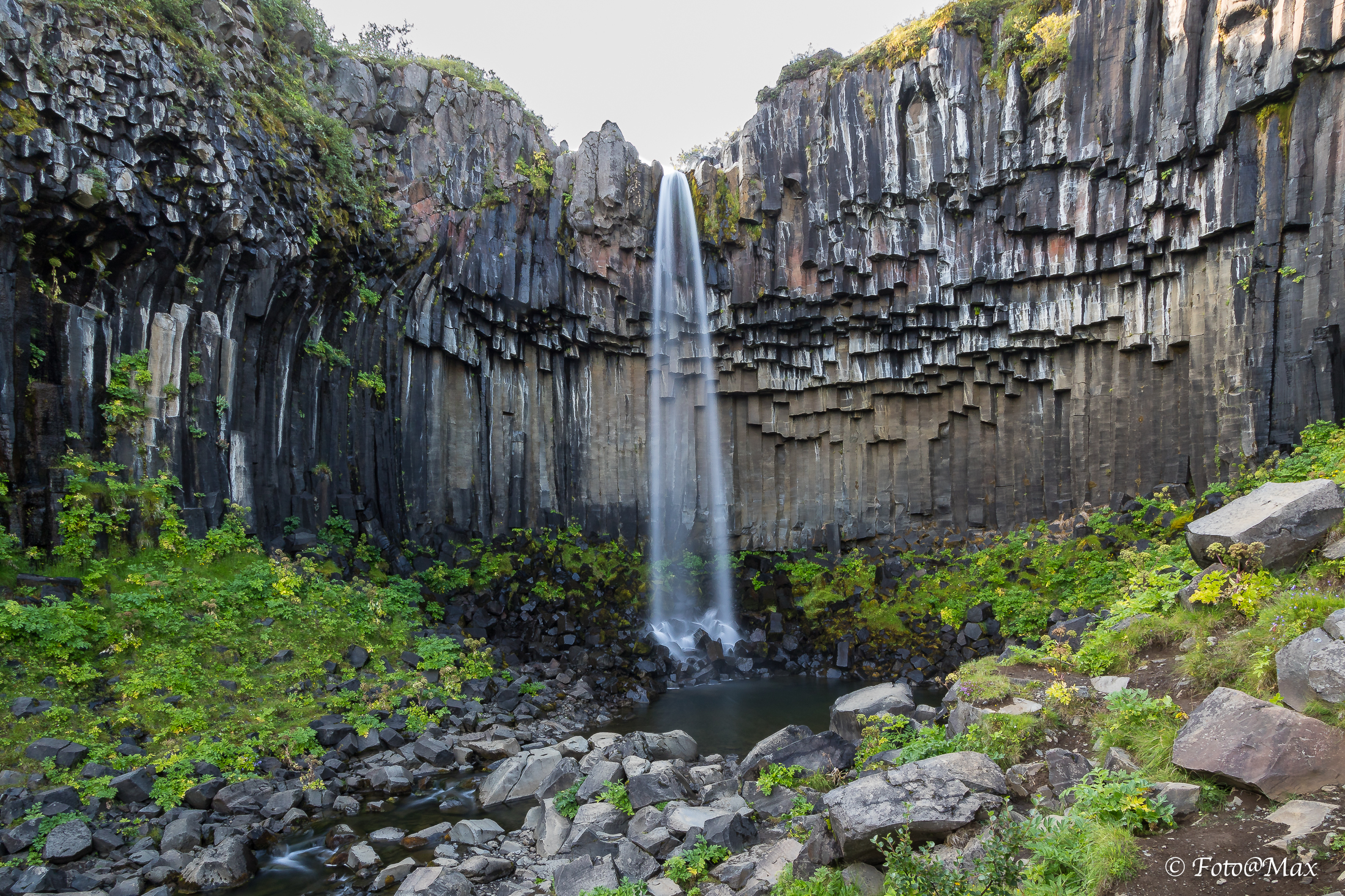 Svartifoss (black waterfalls)