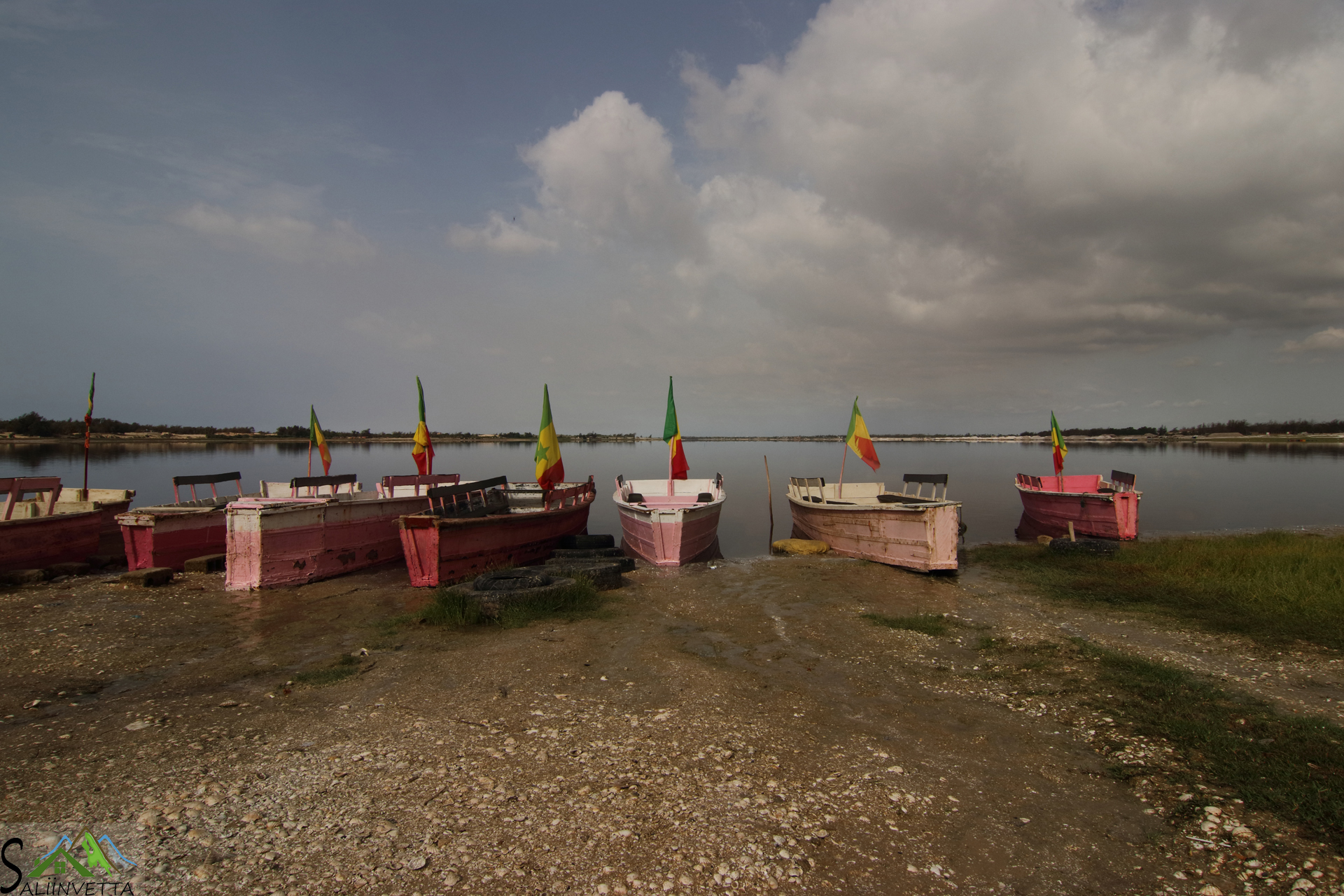 Lago Rosa in Senegal
