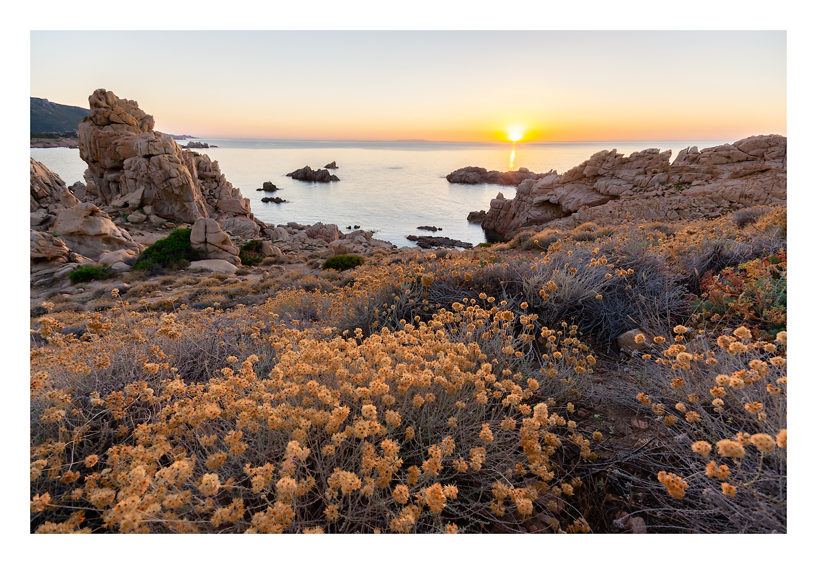 Sunset at Costa Paradiso