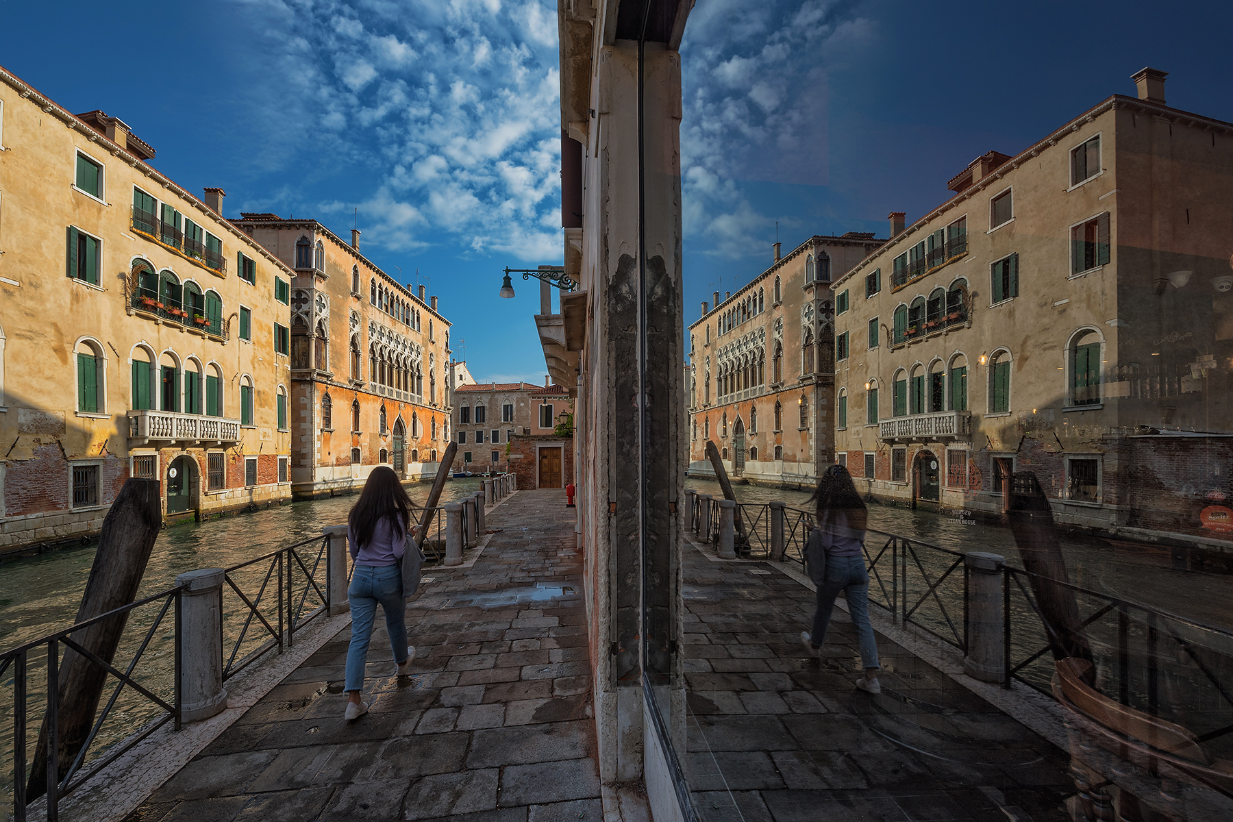 Passeggiata allo specchio