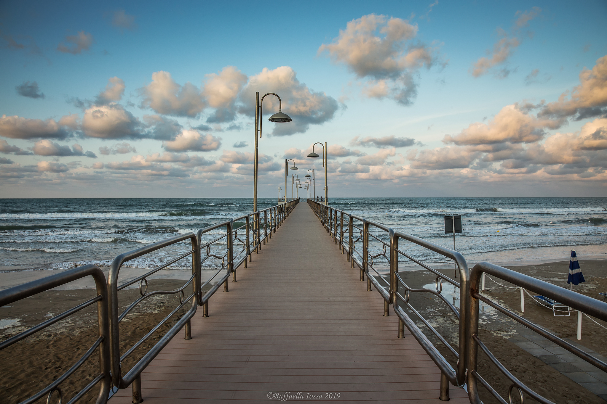 Verso sera sul Pontile