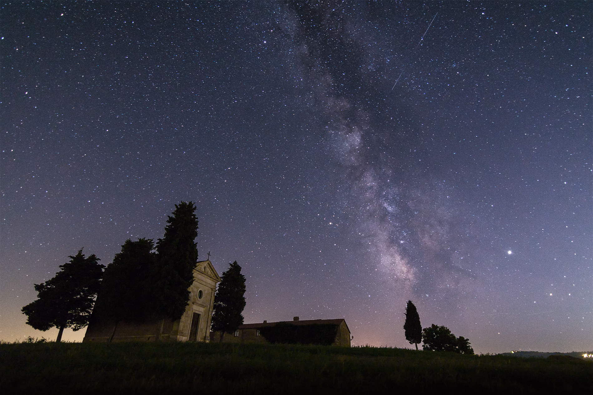 Night in S.Quirico D'Orcia