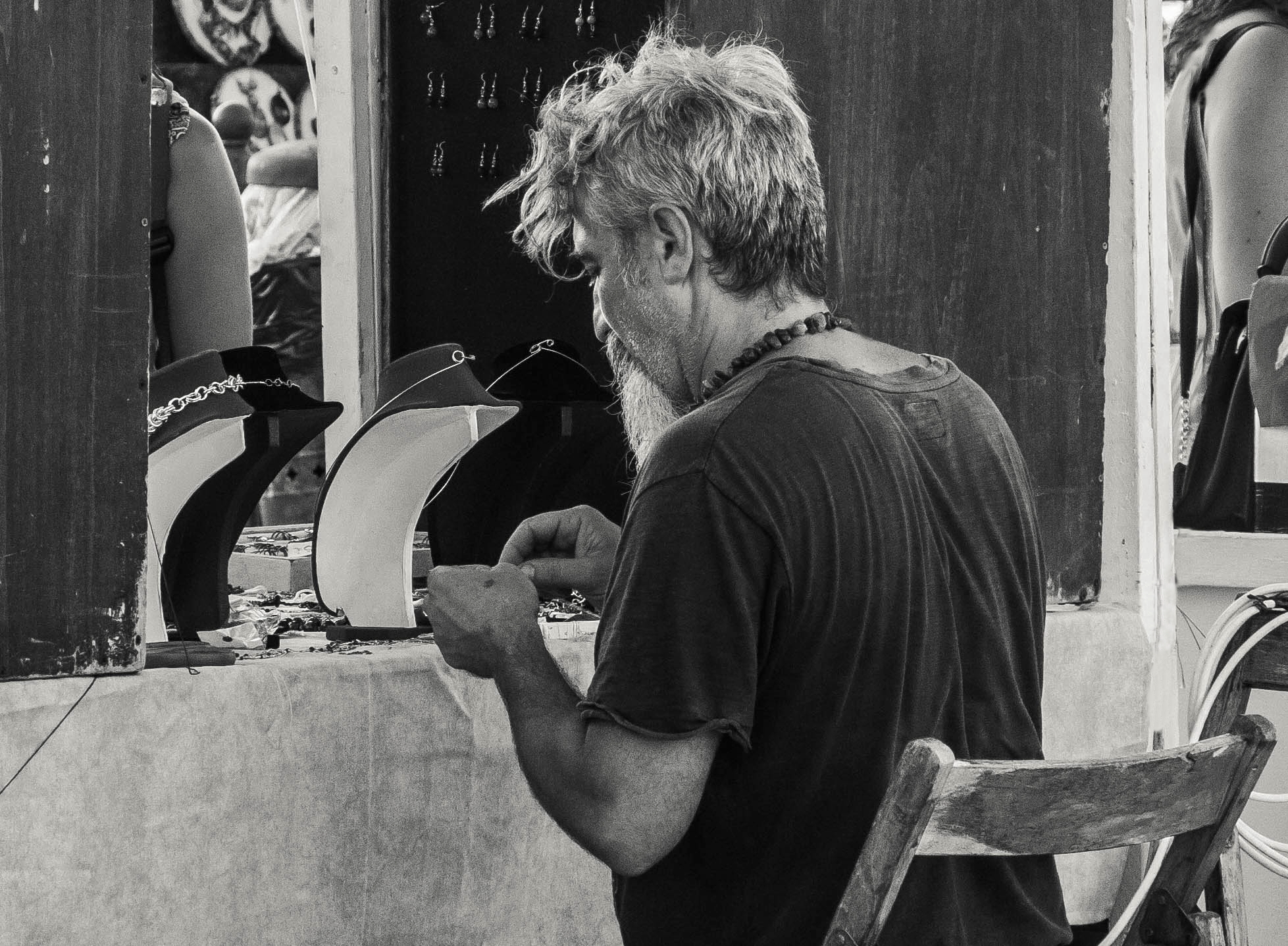 I work and think of you