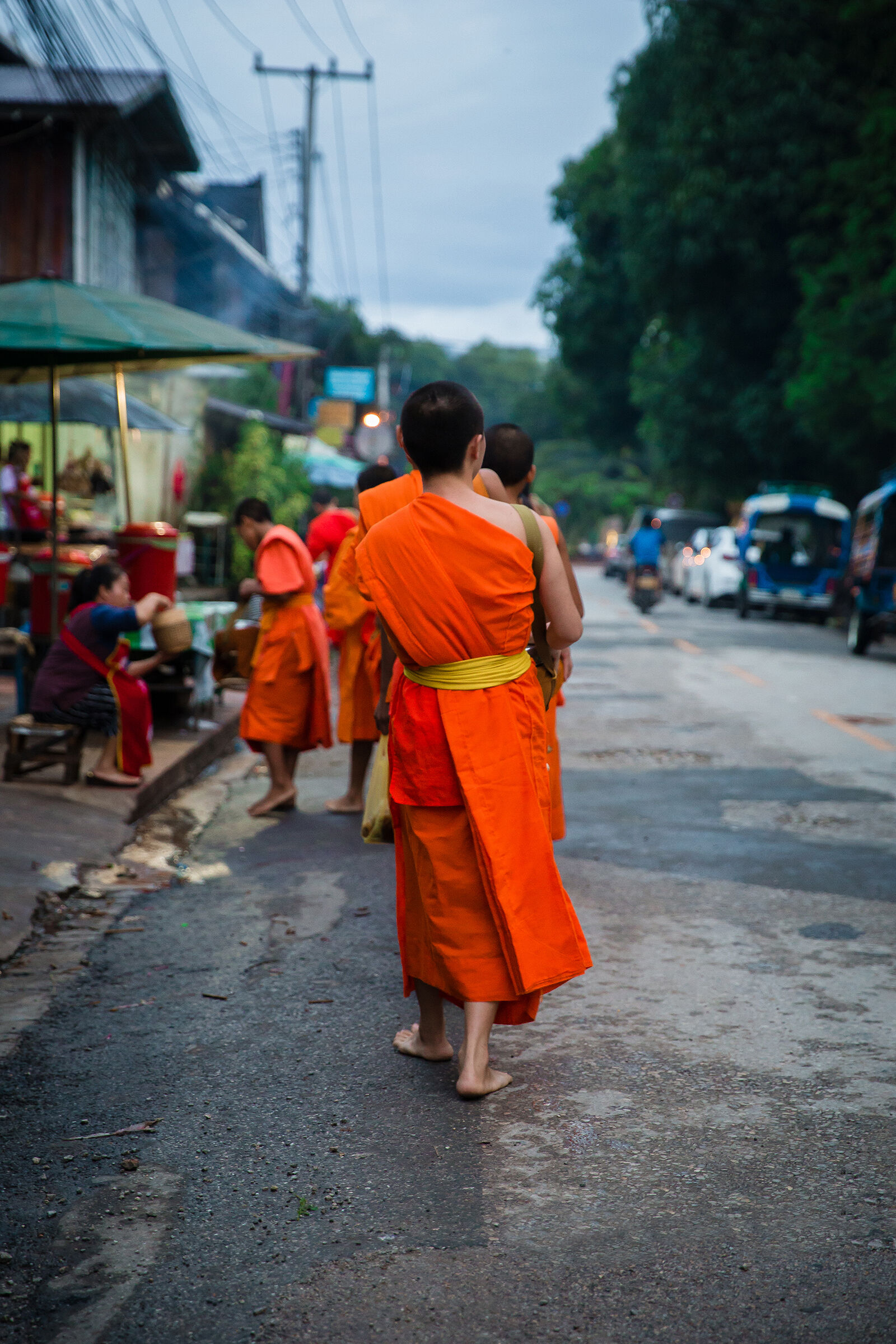 Tak Bat, Luang Prabang, Laos