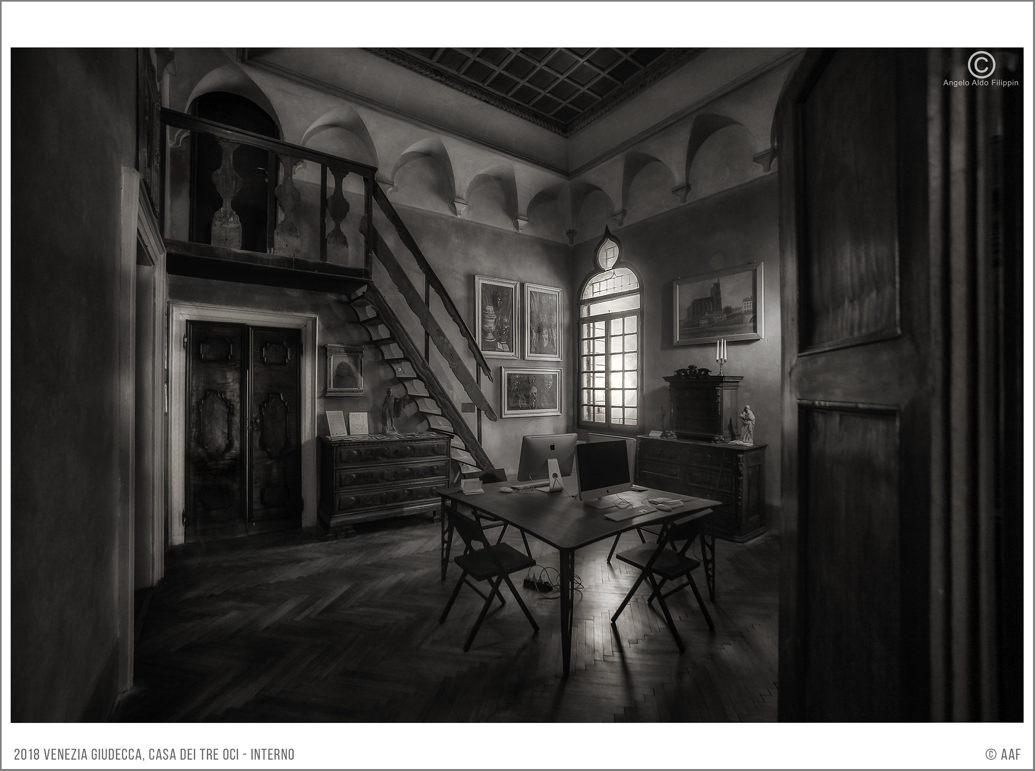 2018 Venezia Giudecca, Casa dei 3 Oci - Interno