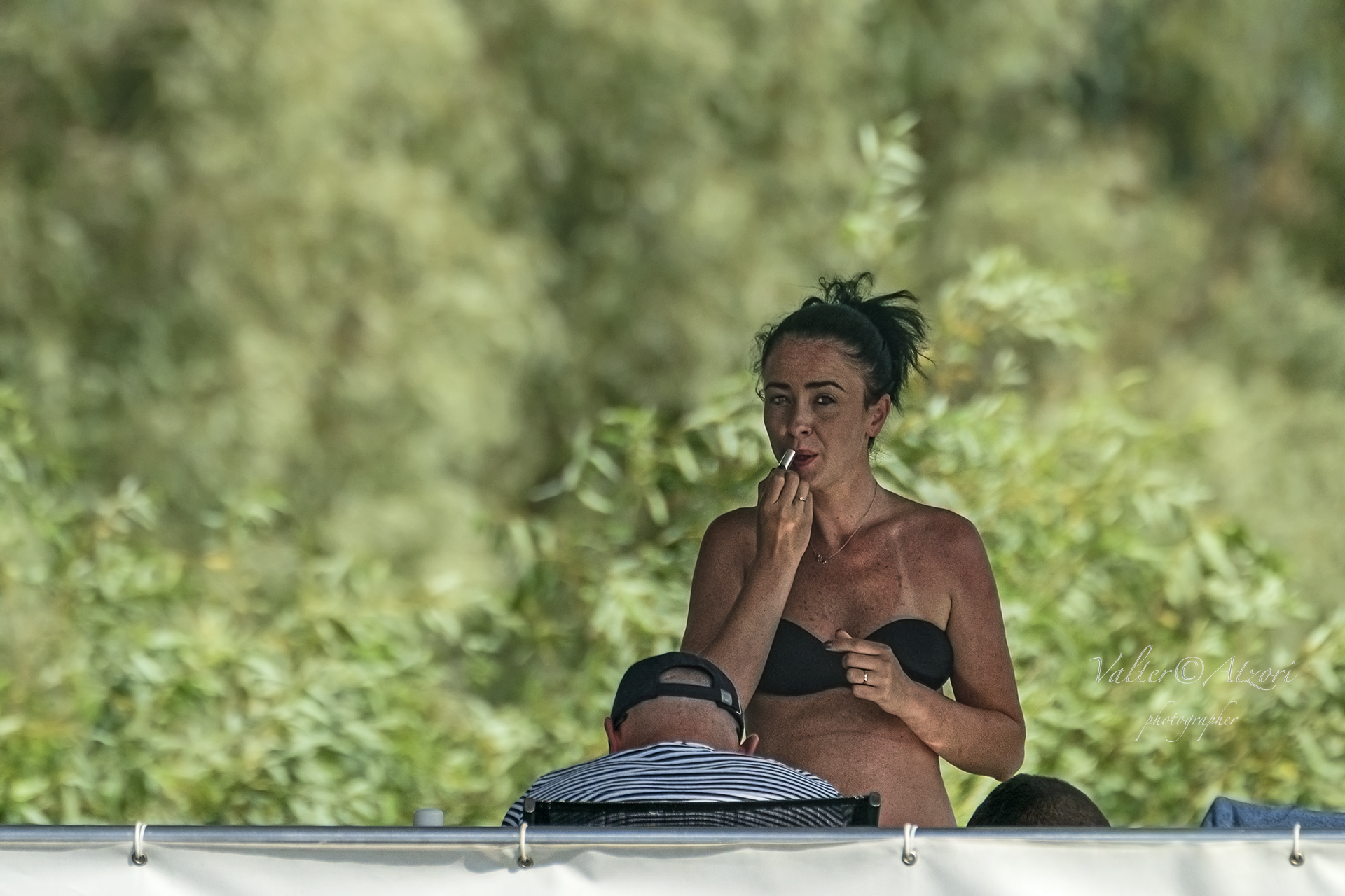 Make-up in the open air