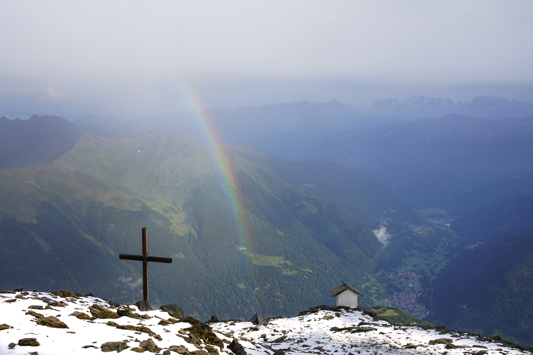 arco al rifugio Vioz