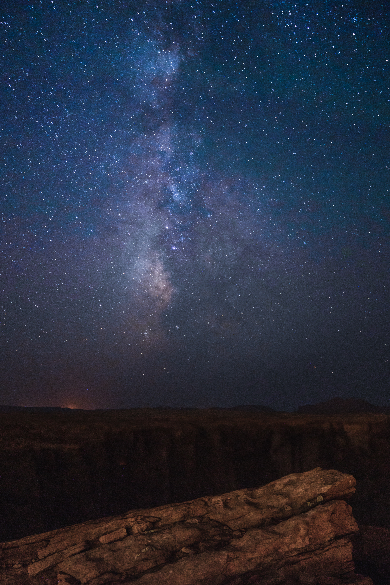 Notte all'Horseshoe Bend