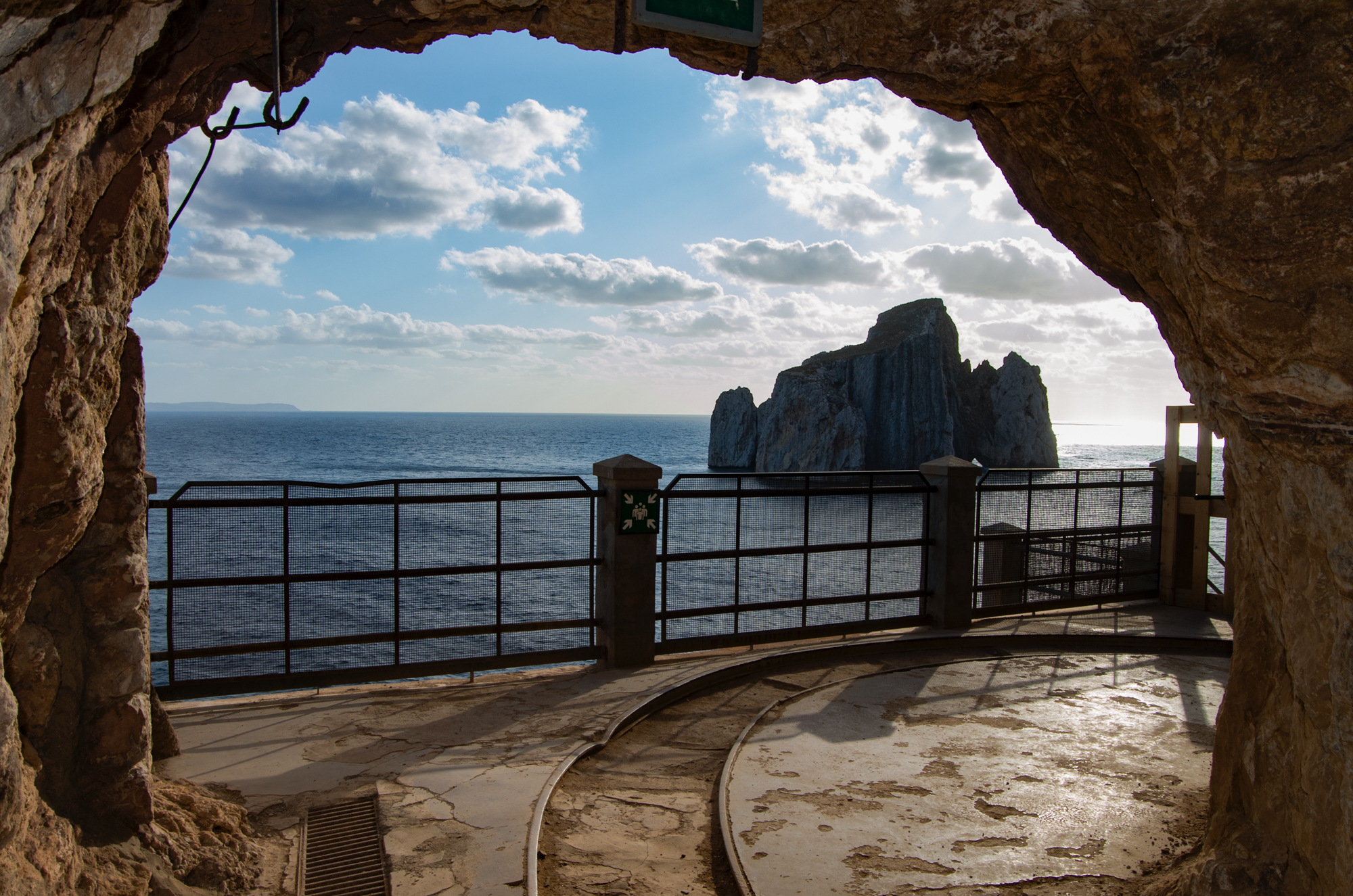 The Sugarloaf seen from the gallery