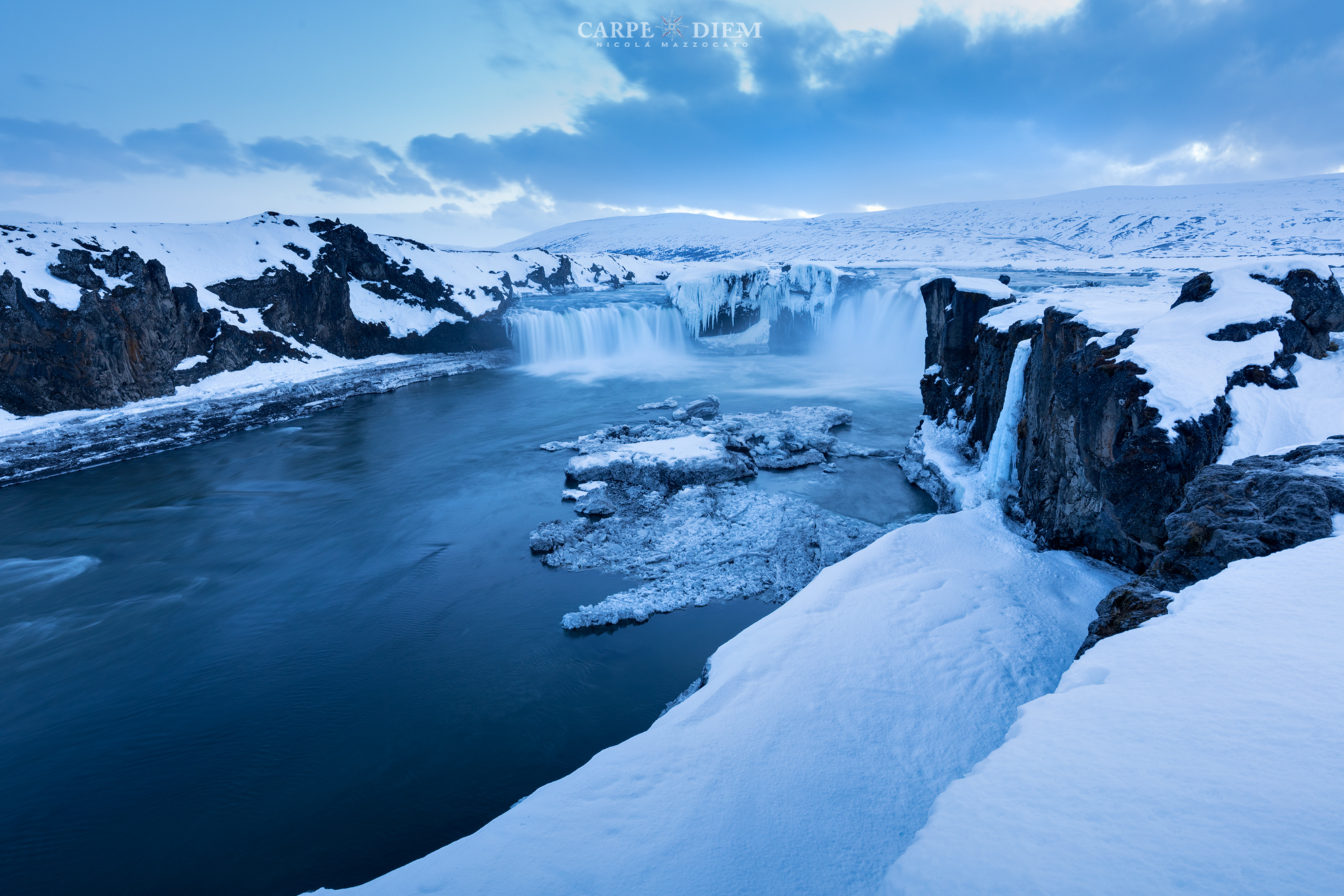 Winter in Godafoss