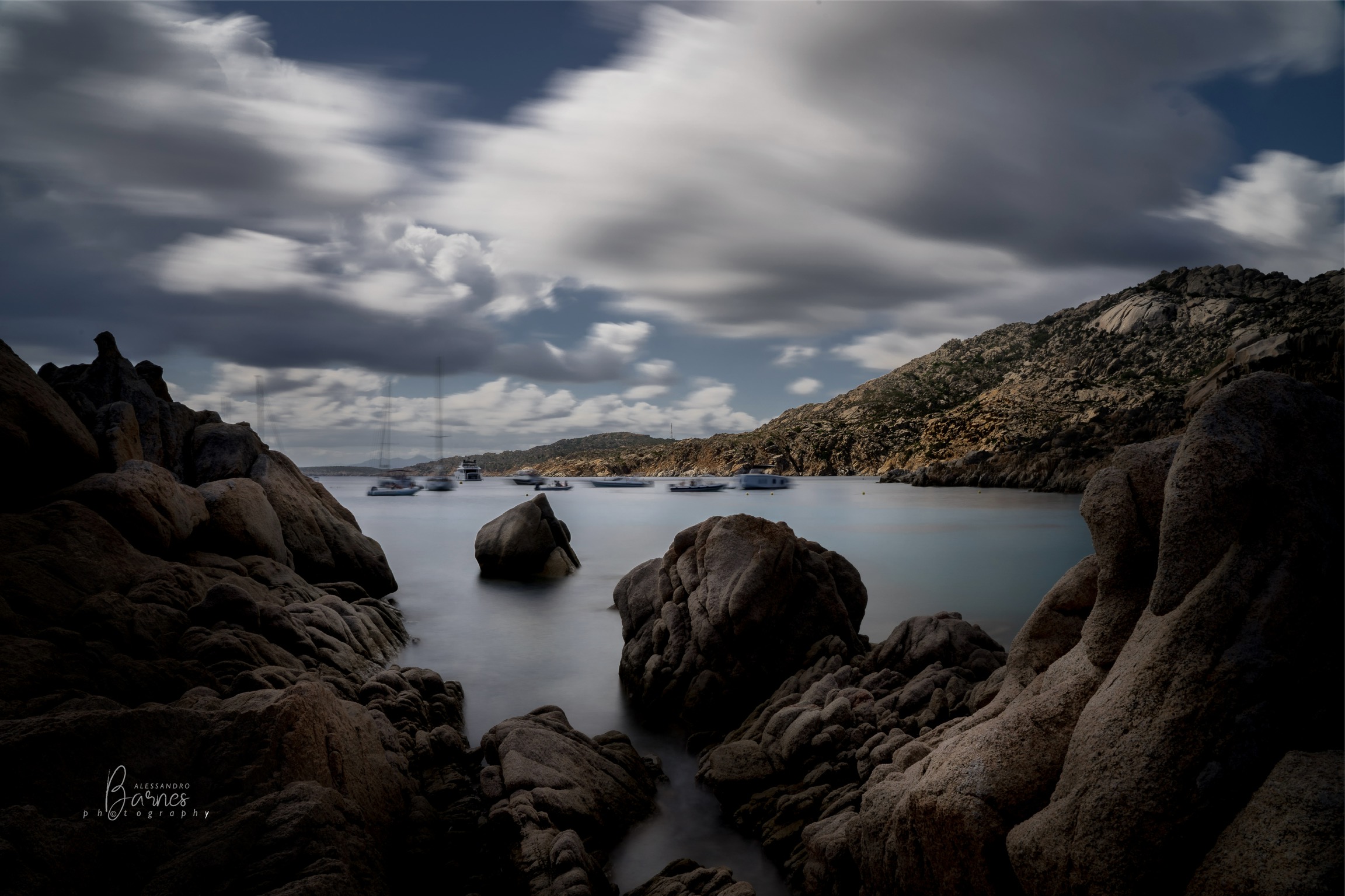 When the mistral blows - Cala Coticcio Caprera -