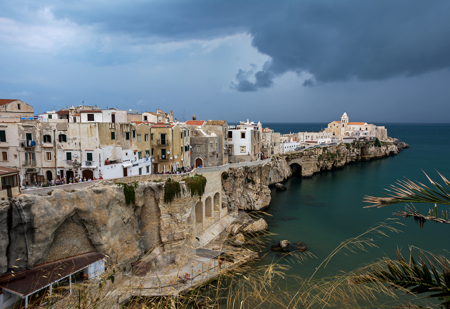 Temporale in arrivo su Vieste