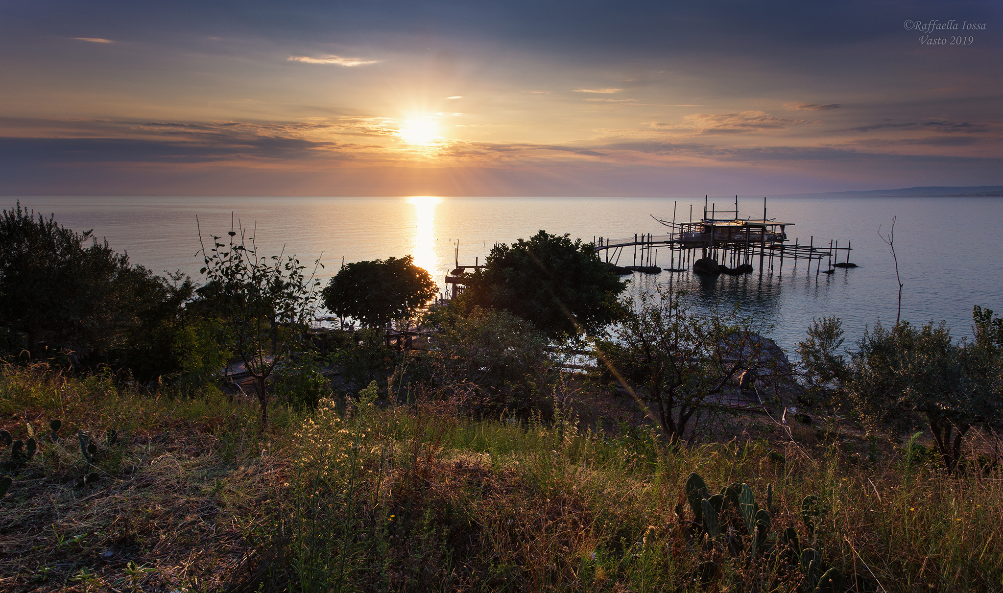 Alba al Trabocco Cungarelle, Vasto