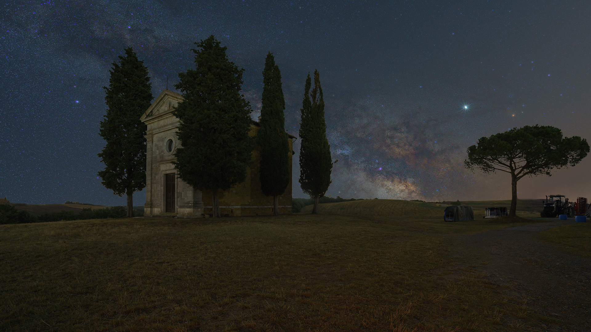 Milky Way to the Vitaleta