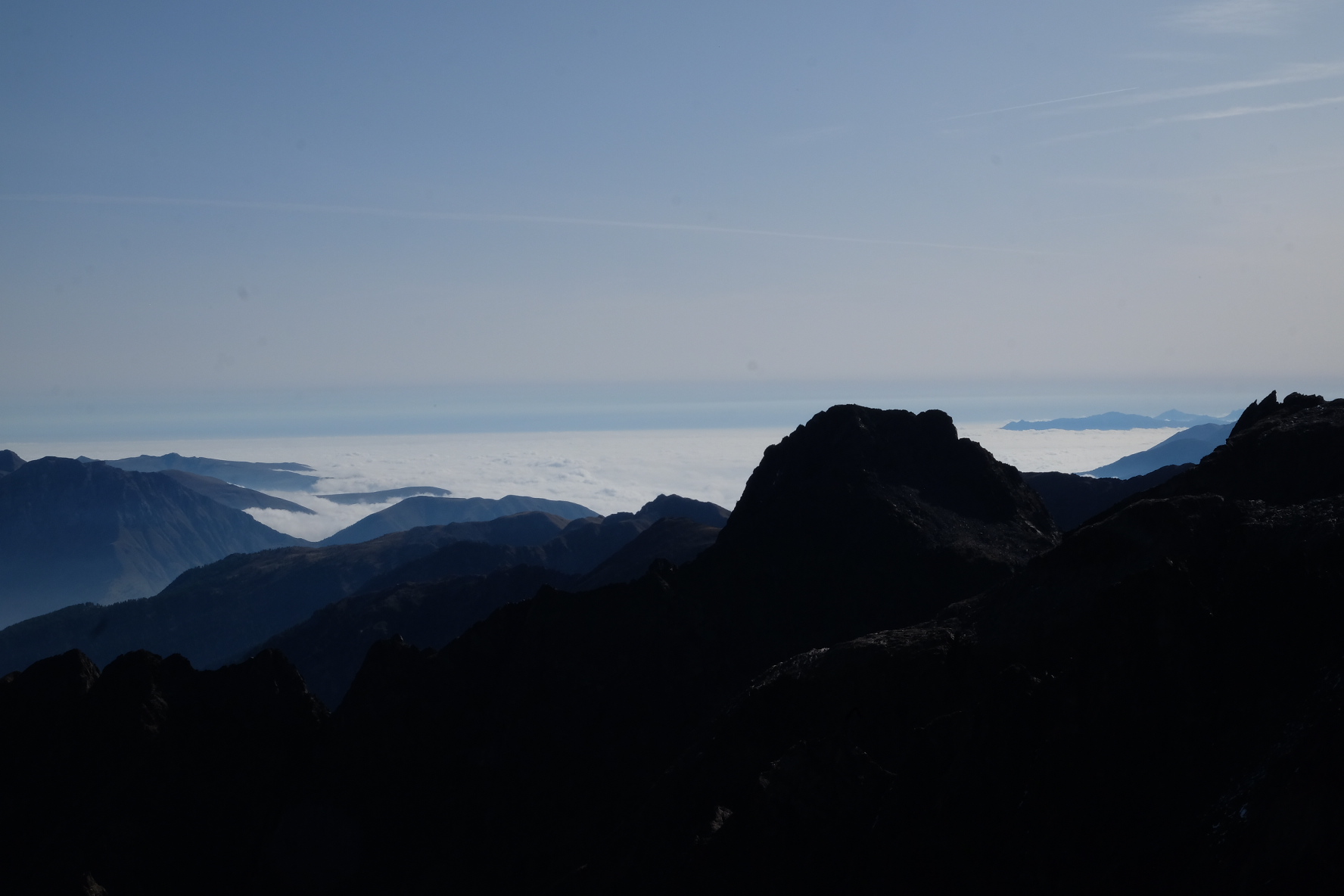 Sea in the mountains