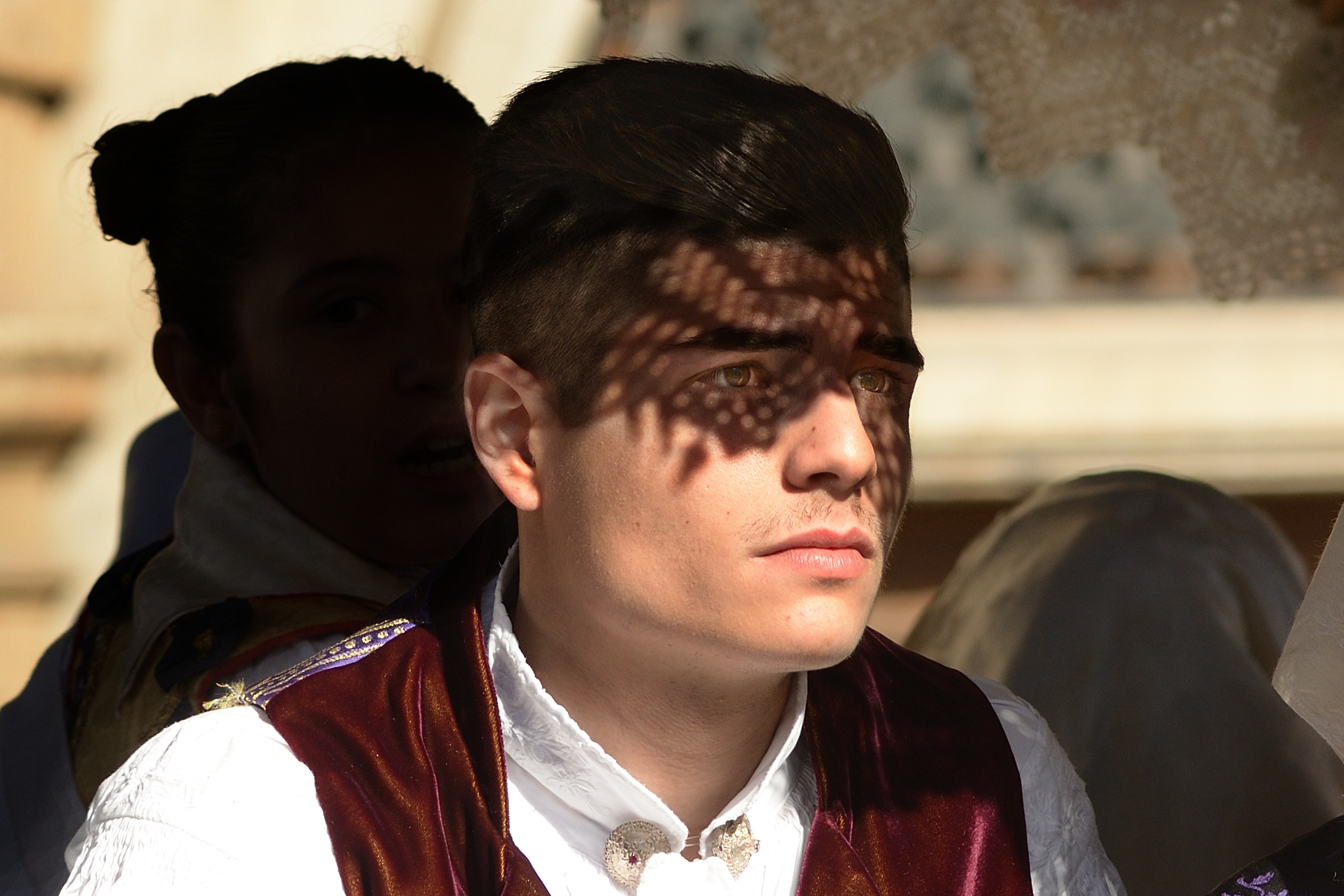 Zorro sul carro a .....Sant'Efisio