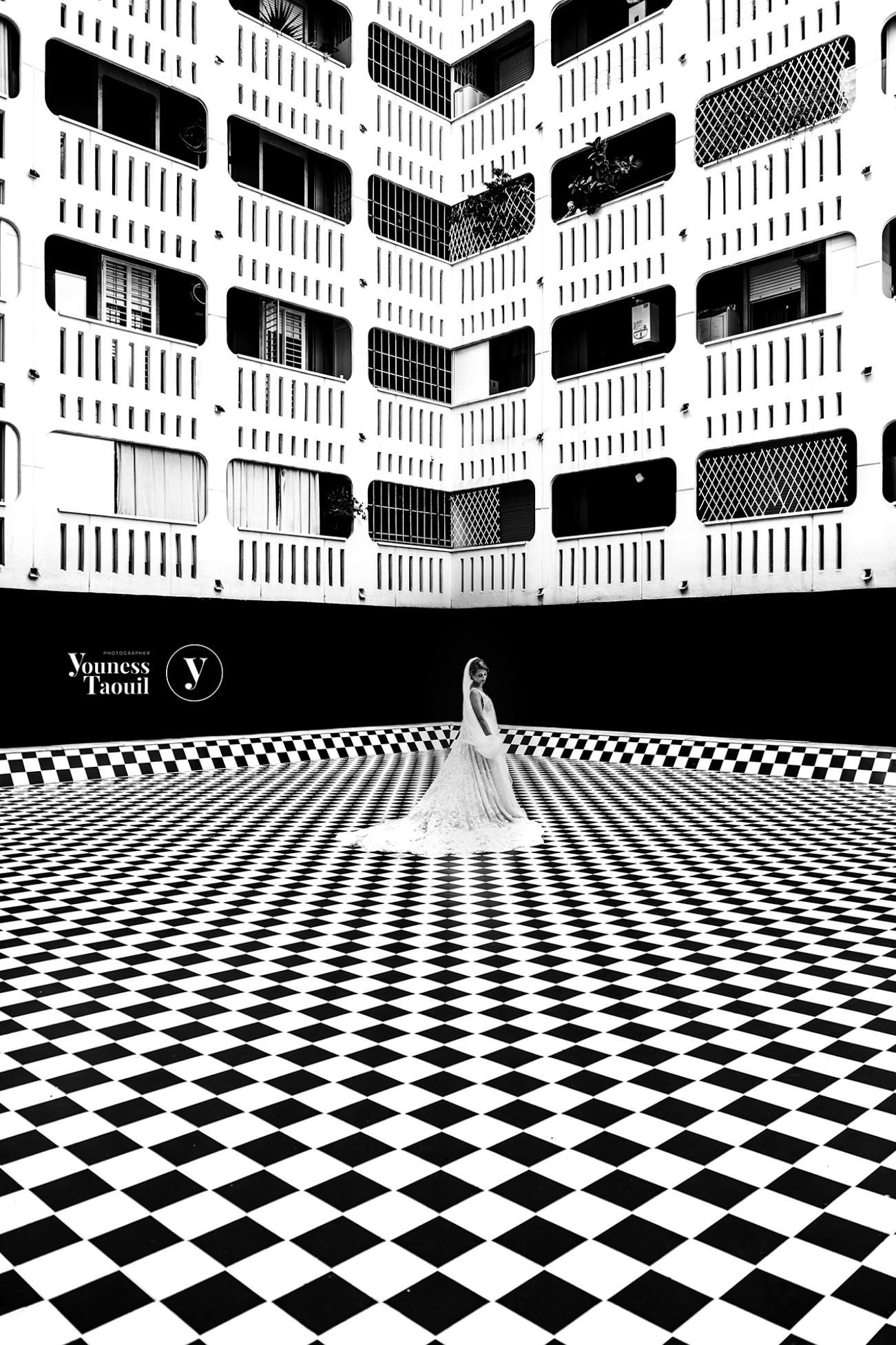 la Regina e la sua scacchiera