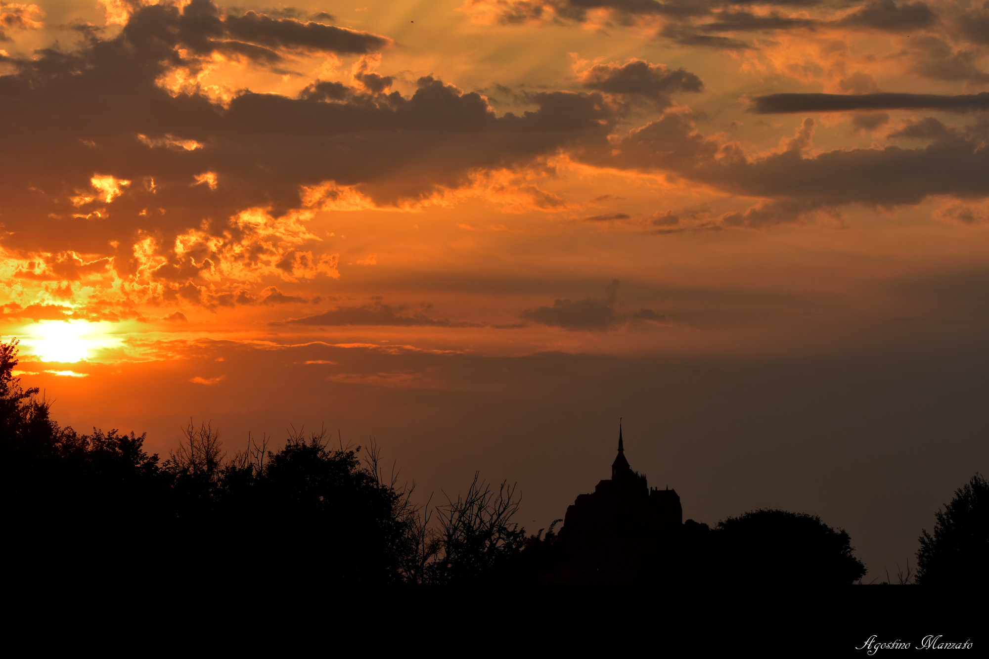 Il profilo nascosto di Mont Saint Michel