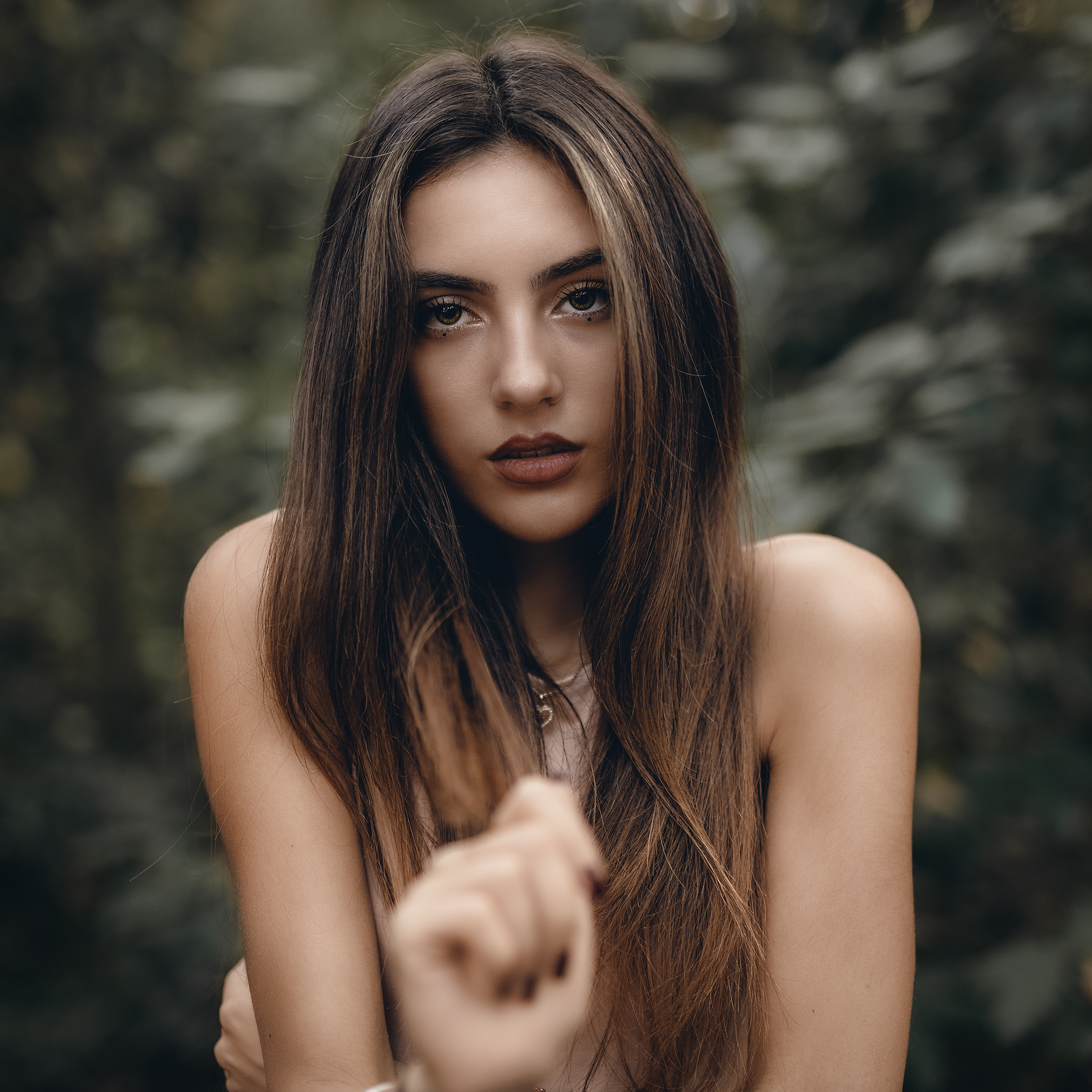 Giocando coi capelli